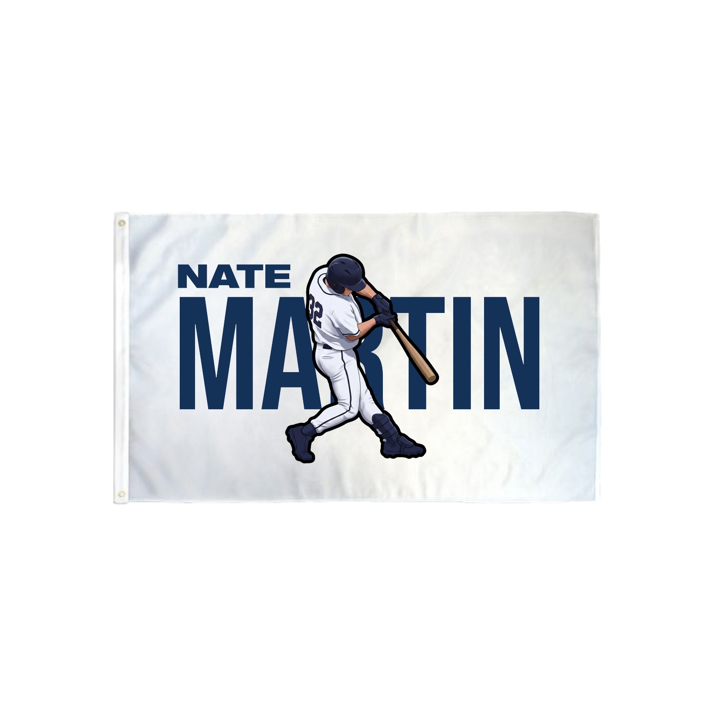 3x5 Flag — Player Name in Classic