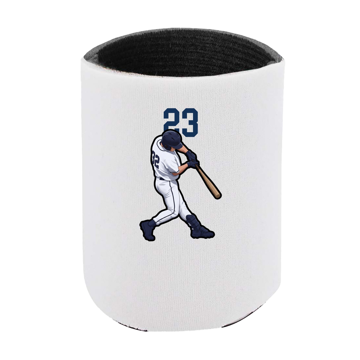 Can Holder — Number Top in White