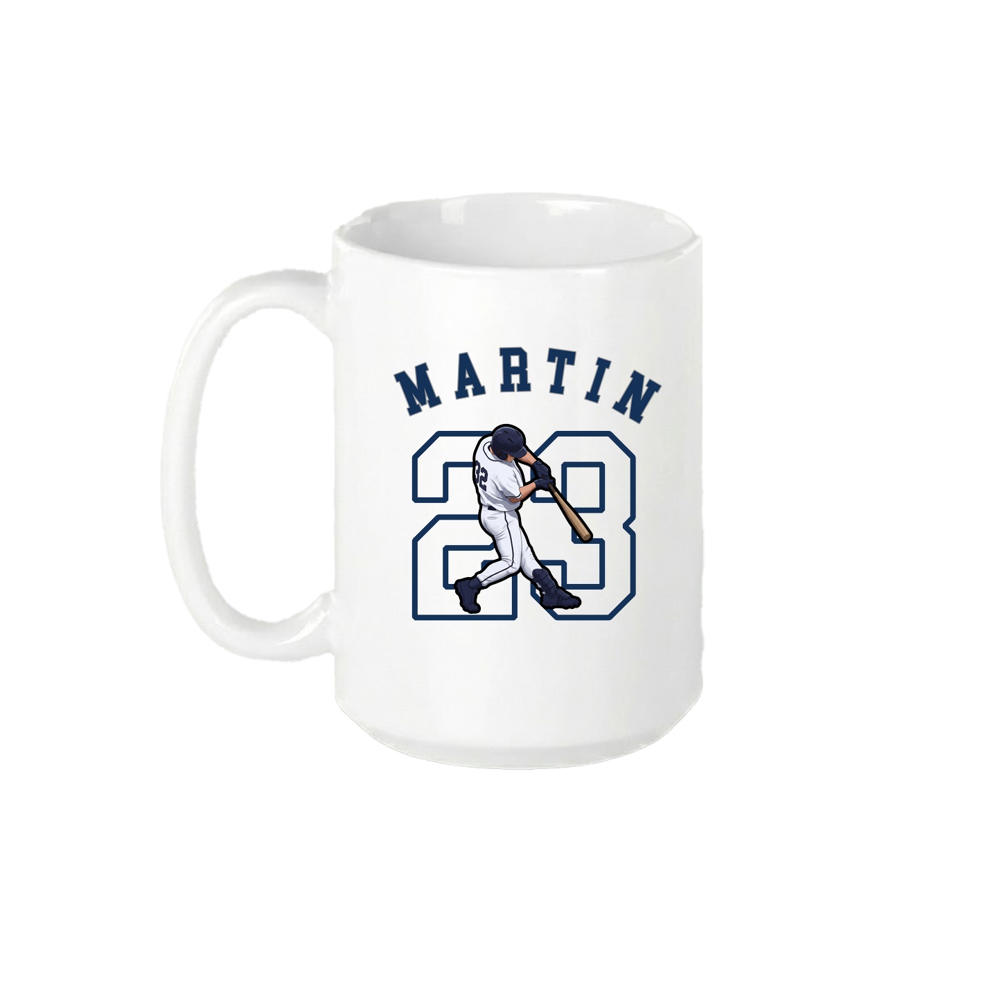 15oz Coffee Mug — Shirsey Arch in White