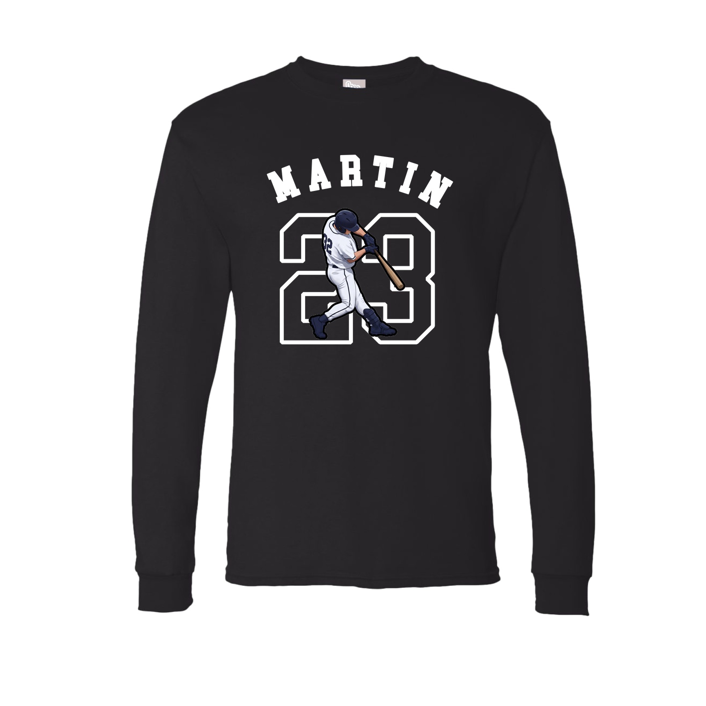 Long Sleeve Tee — Shirsey Arch in Black