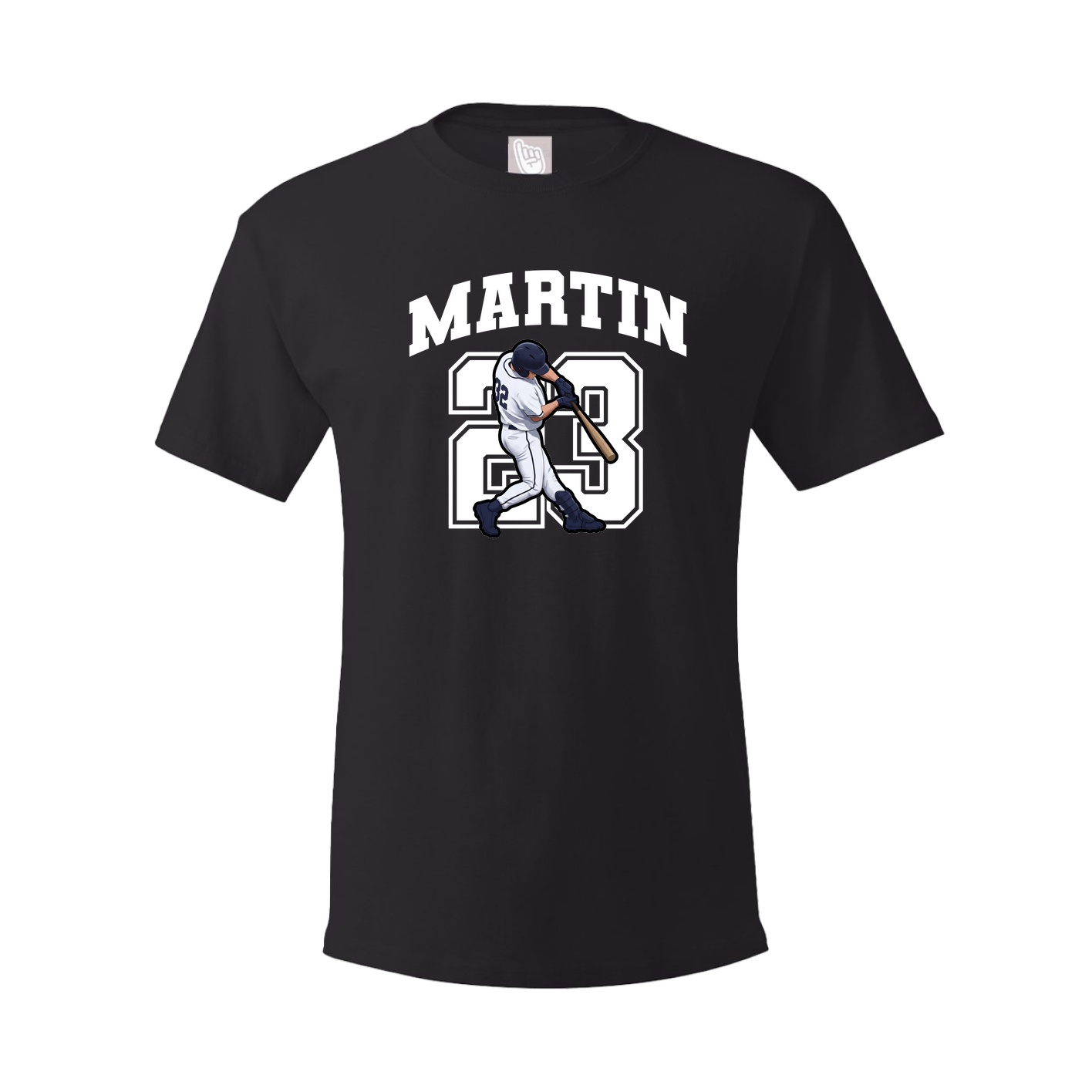Tee — Number in Black