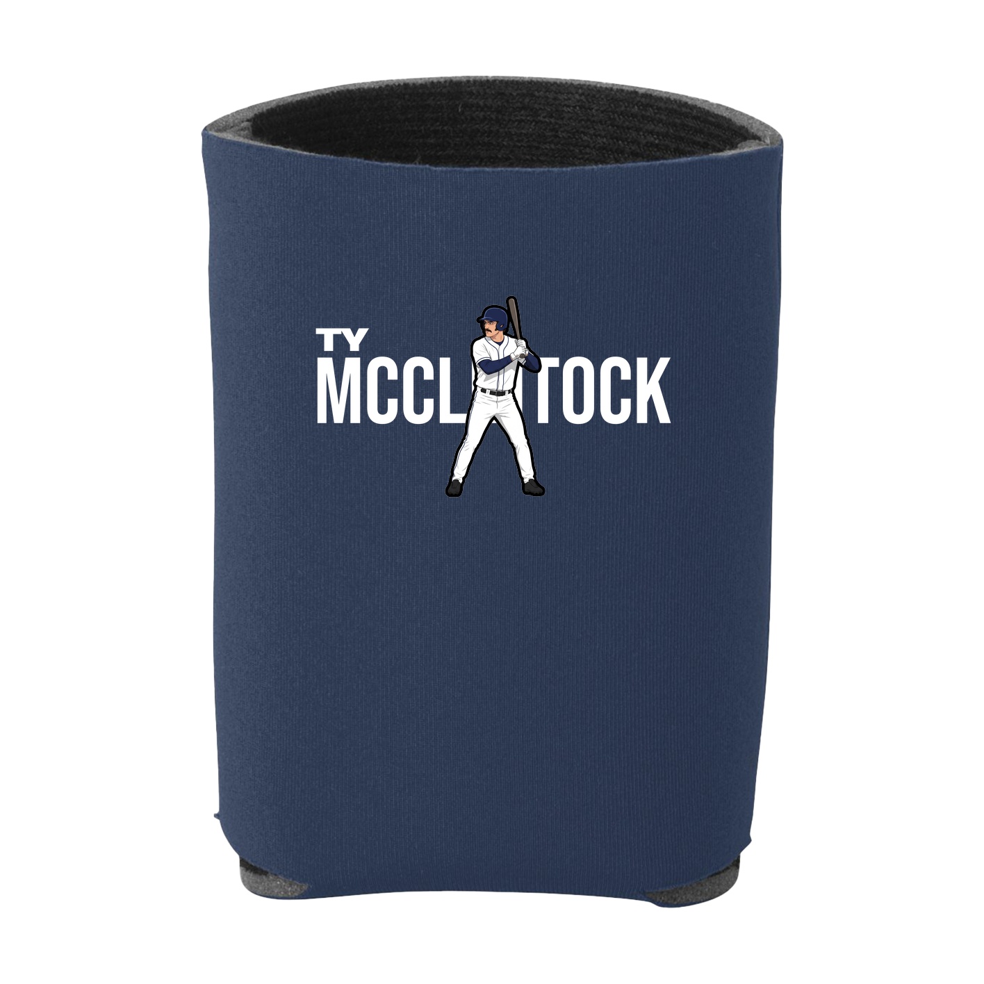 Can Holder — Player Name in Navy