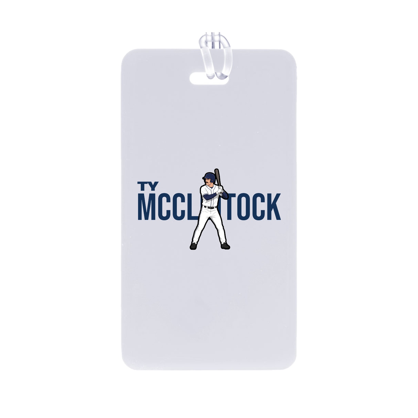 Bag Tag — Player Name in Classic