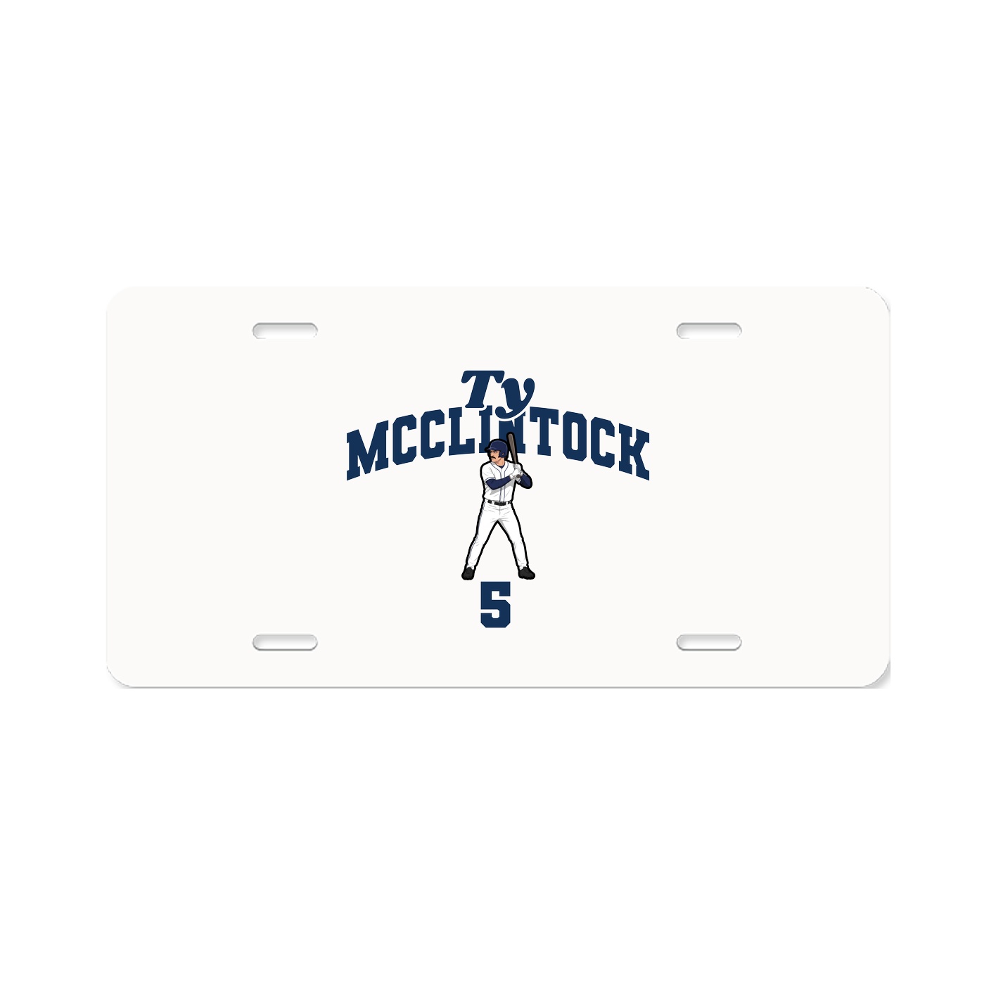 License Plate — Signature Arch in Classic