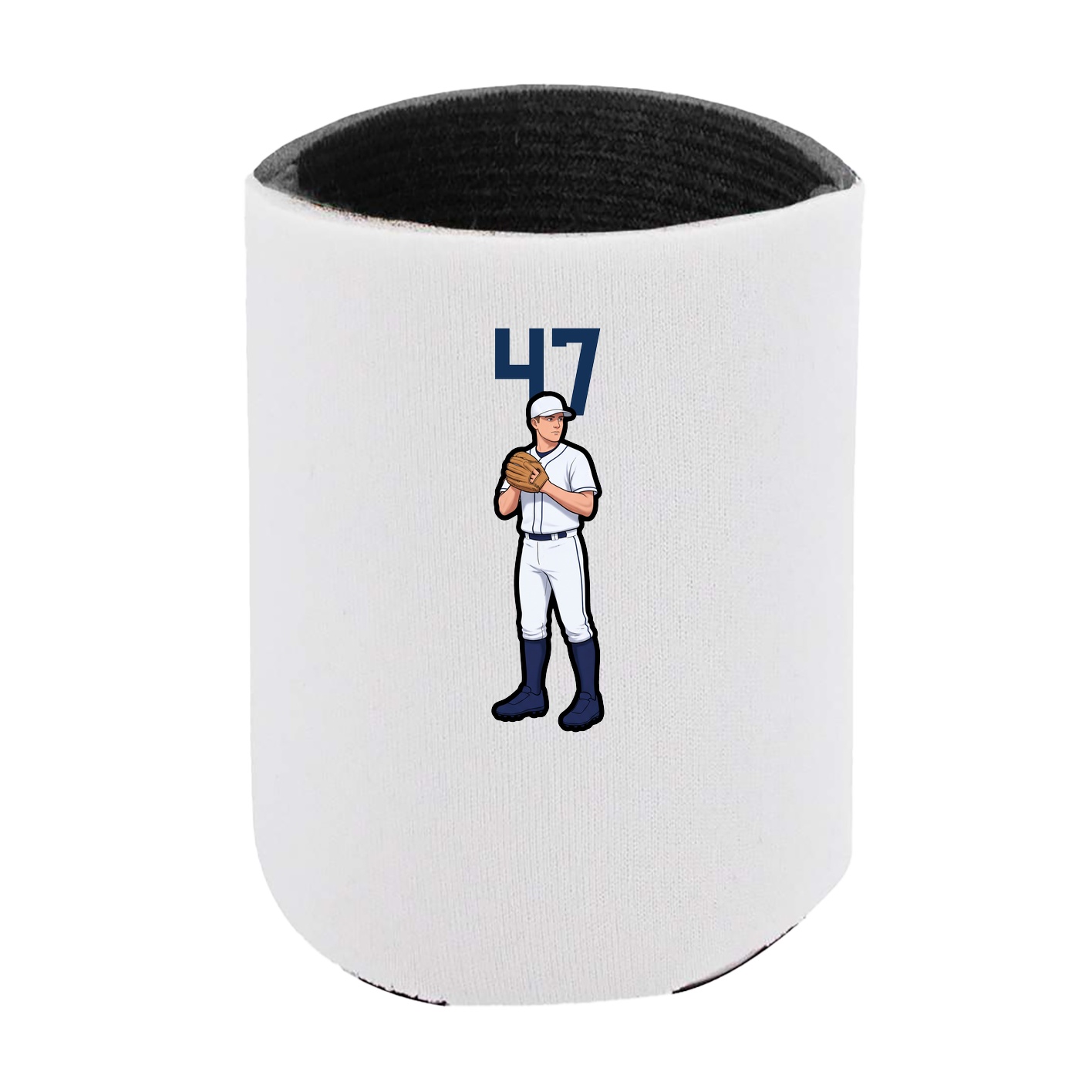 Can Holder — Number Top in White