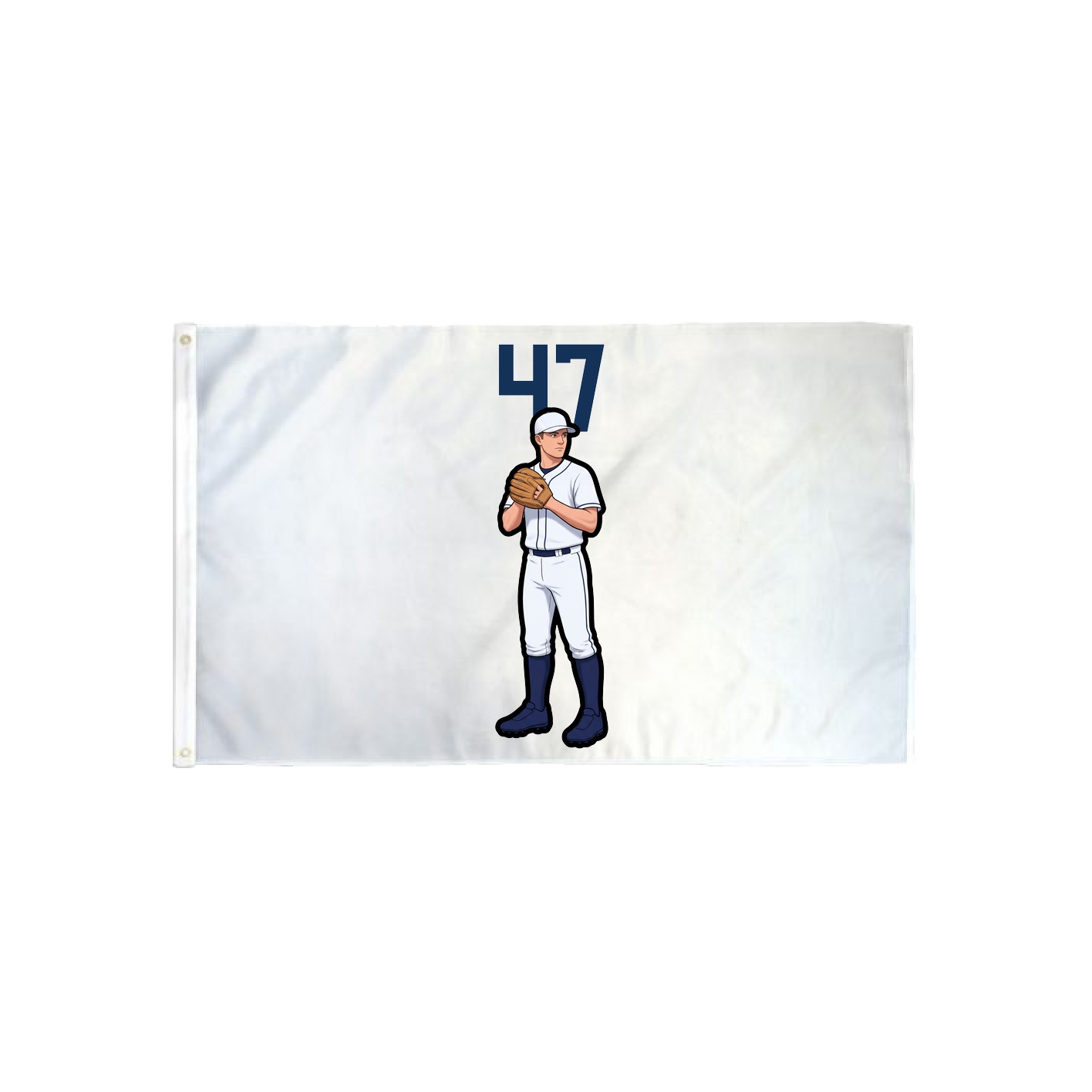 3x5 Flag — Number Top in Classic