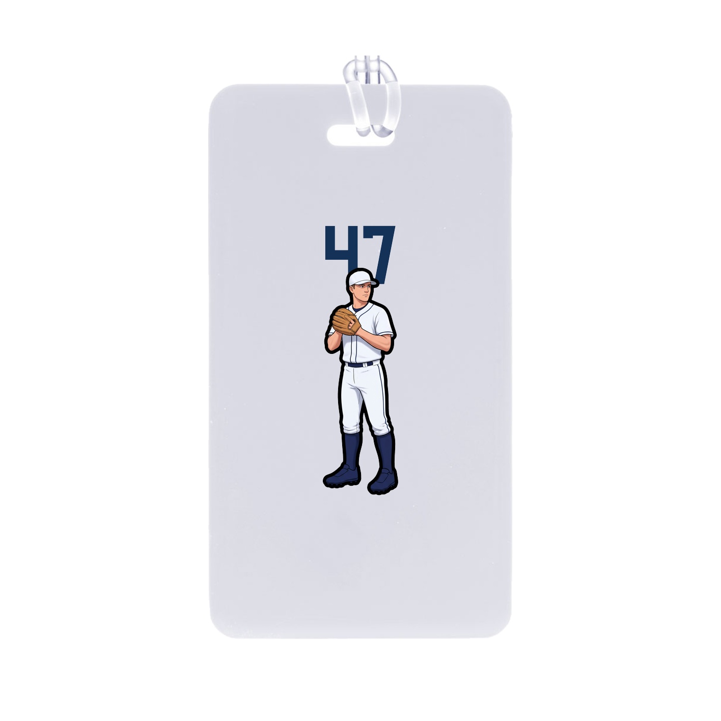 Bag Tag — Number Top in Classic