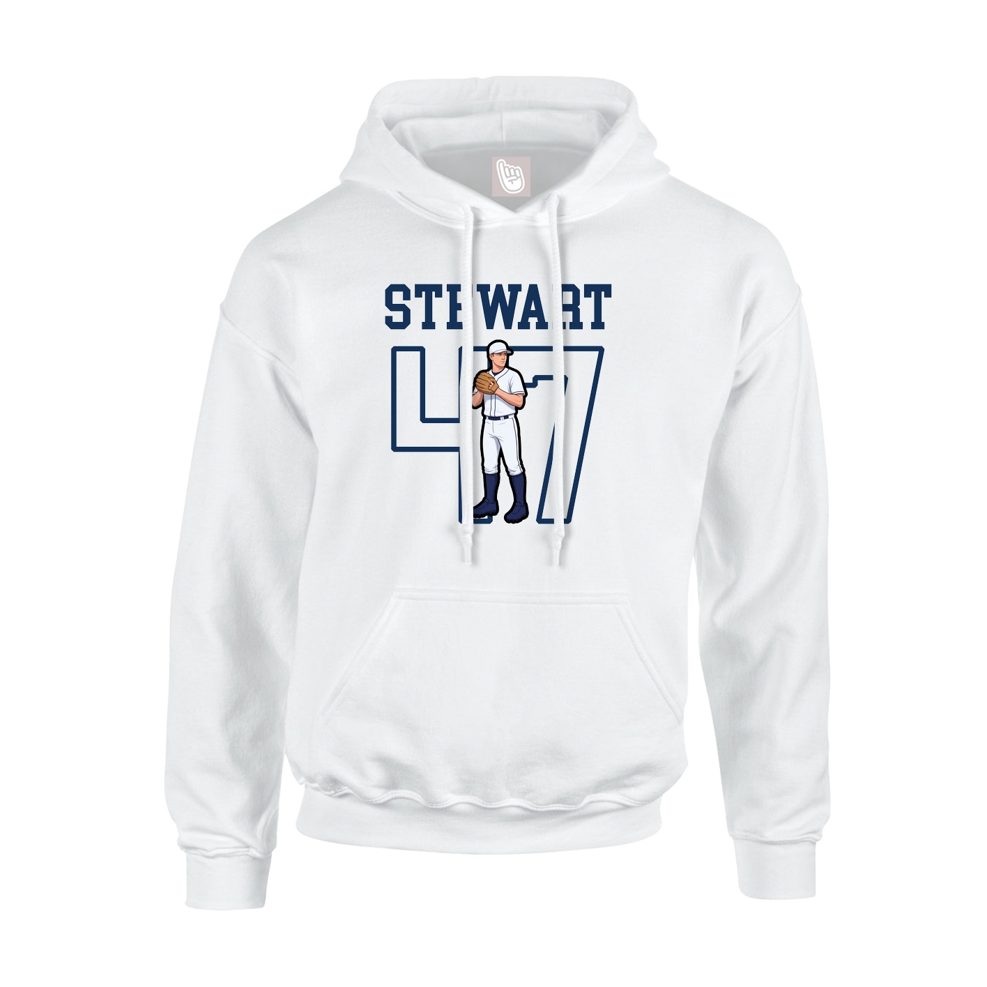 Youth Hoodie — Shirsey in White