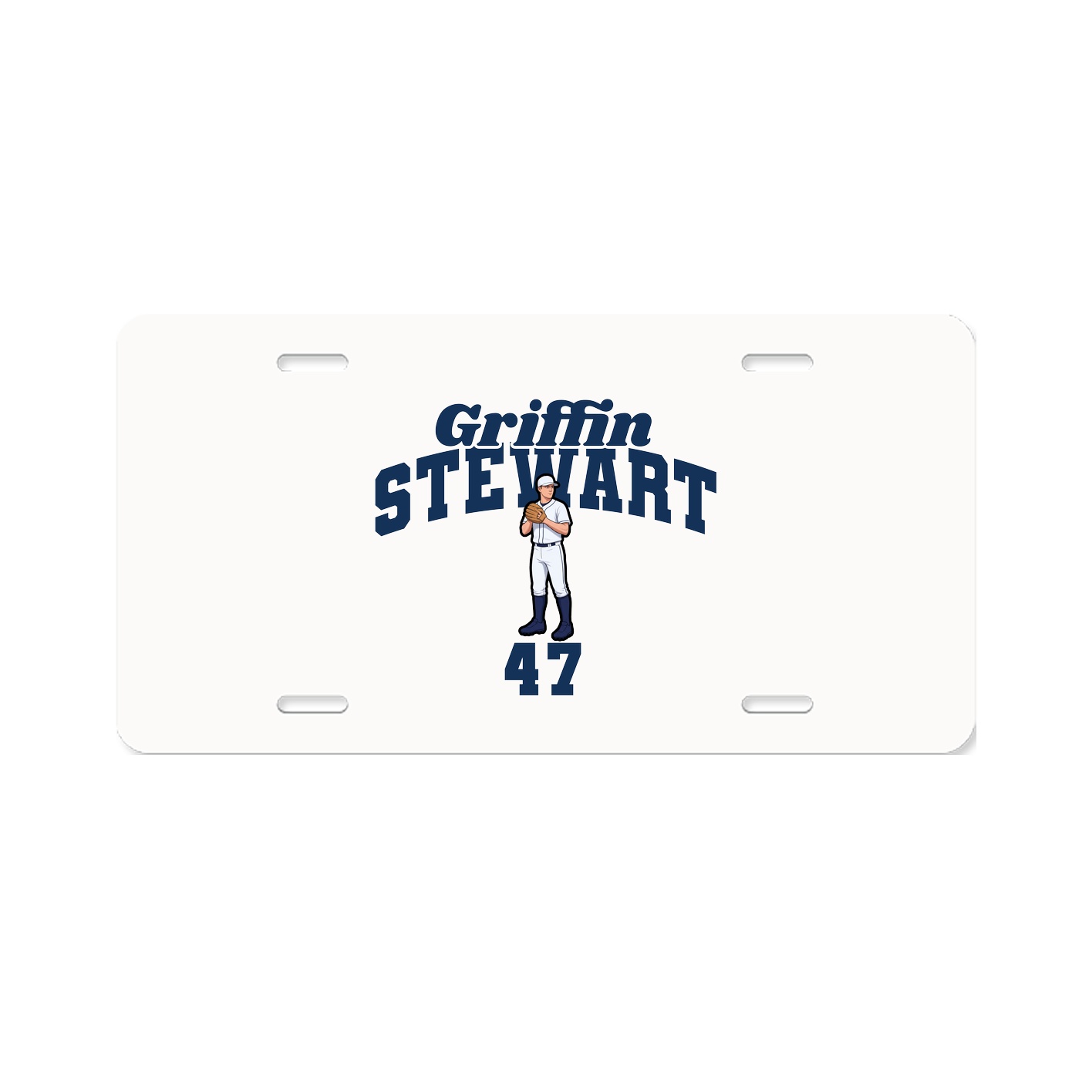 License Plate — Signature Arch in Classic
