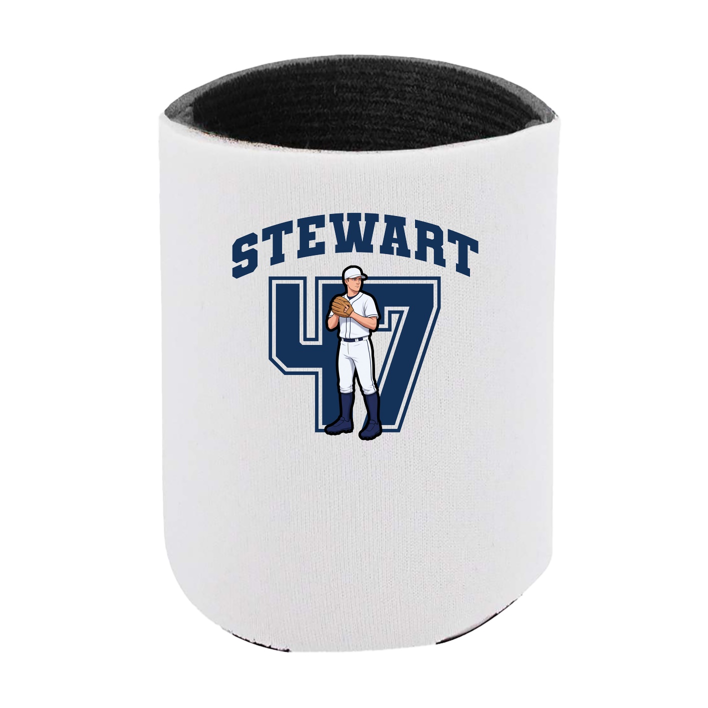Can Holder — Number in White