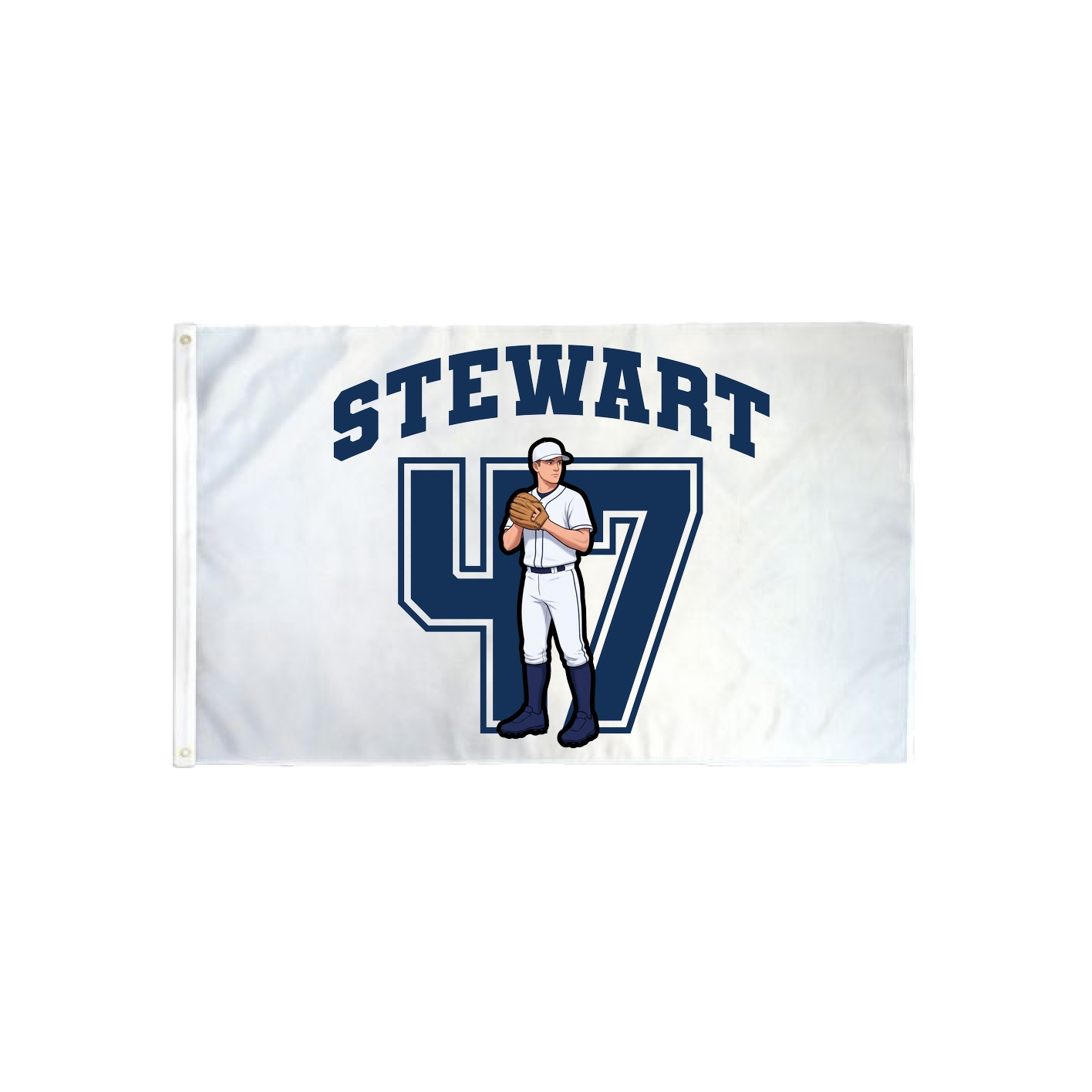 3x5 Flag — Number in Classic