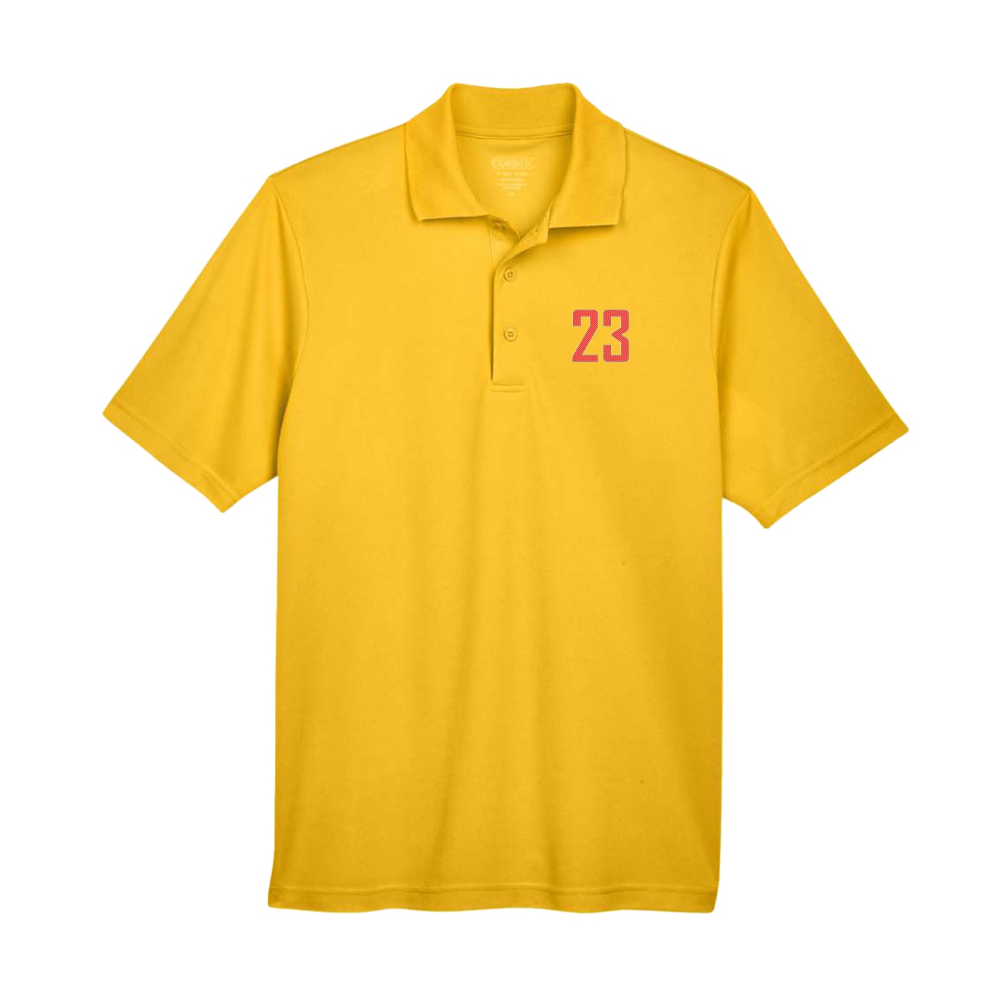 Performance Polo — Front Shirsy in Gold