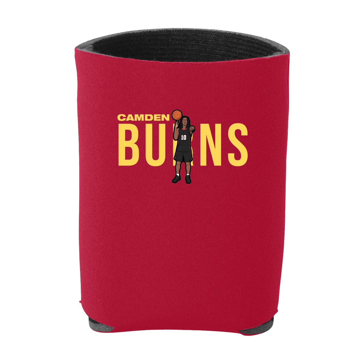 Can Holder — Player Name in Red