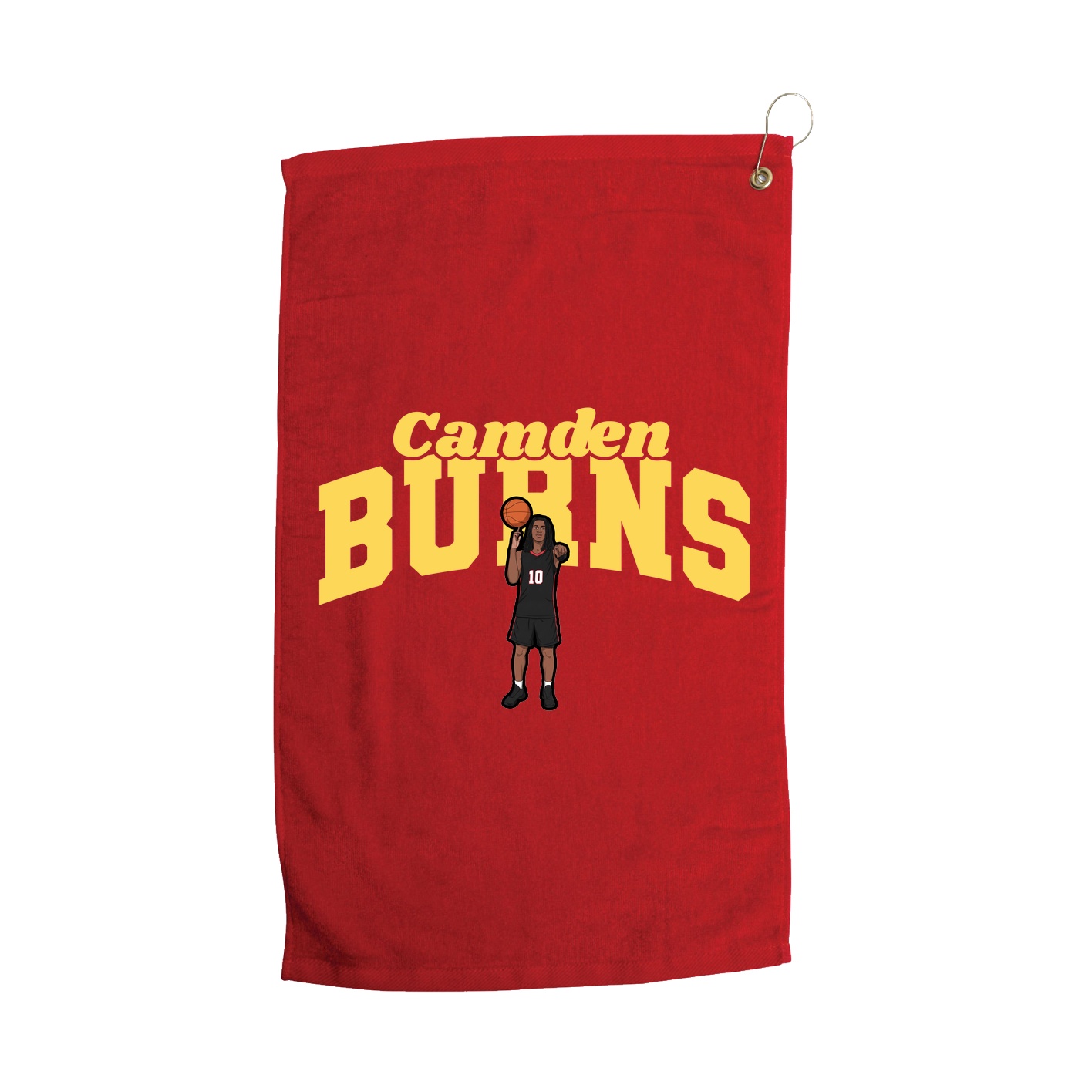 Golf Towel — Signature Arch in Red