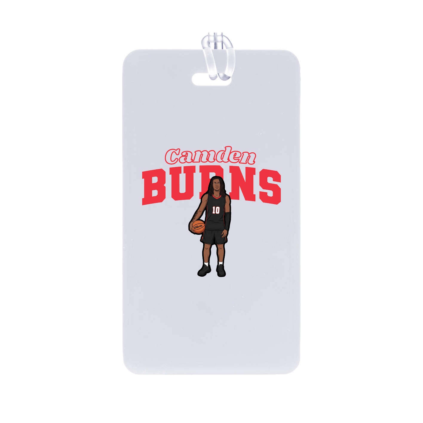 Bag Tag — Name Arch in Classic
