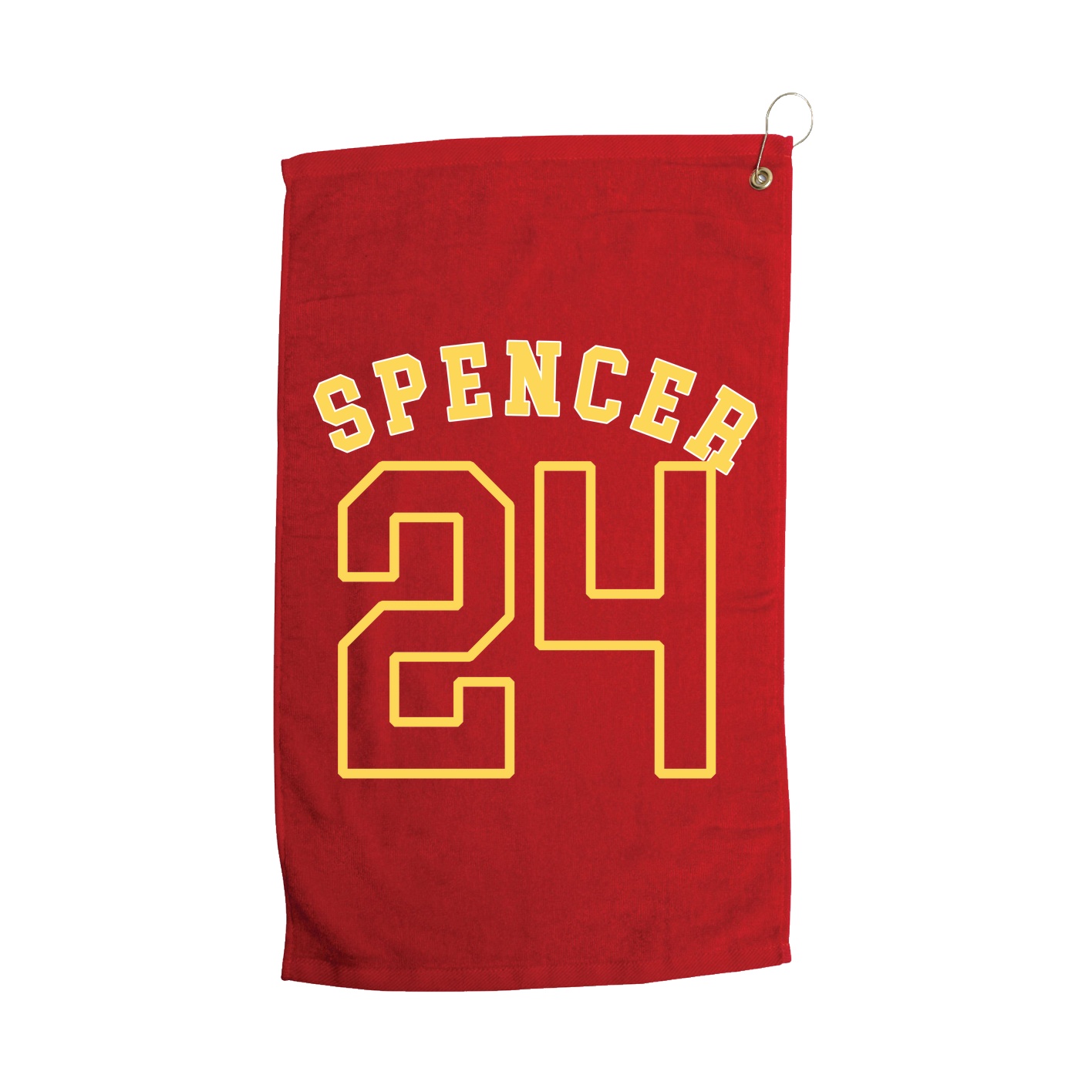 Golf Towel — Shirsey Arch in Red
