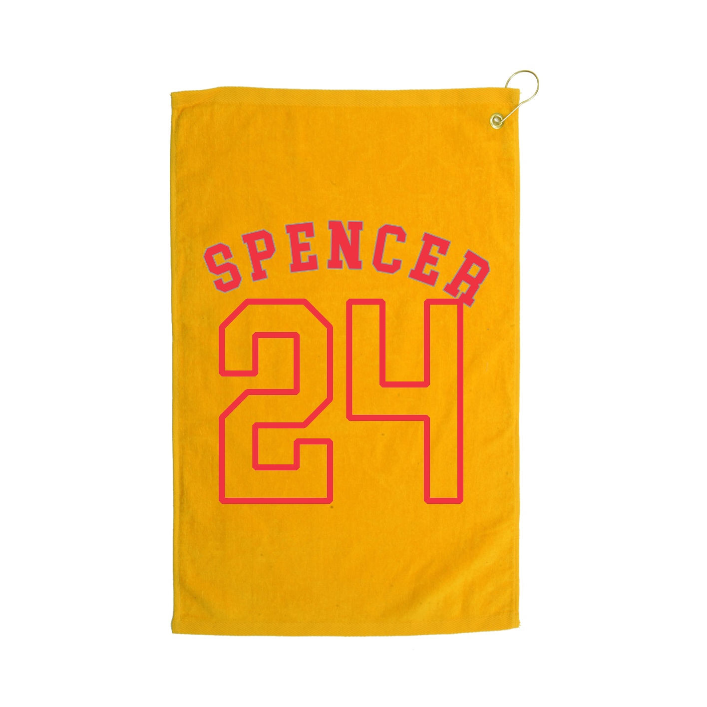 Golf Towel — Shirsey Arch in Gold