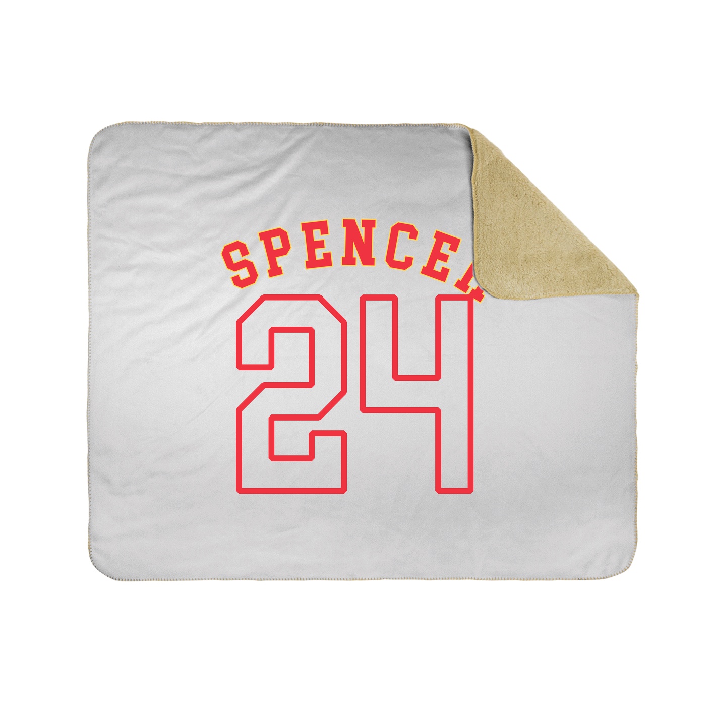 Throw Blanket — Shirsey Arch in White