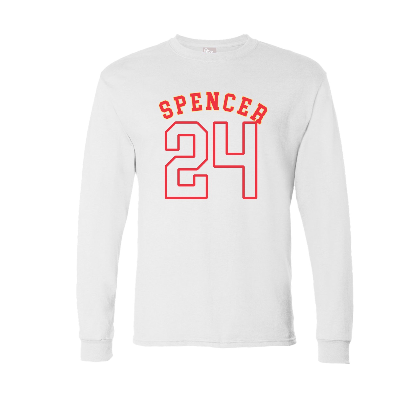 Long Sleeve Tee — Shirsey Arch in White