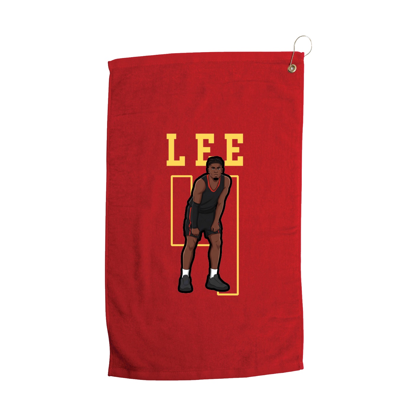 Golf Towel — Shirsey in Red