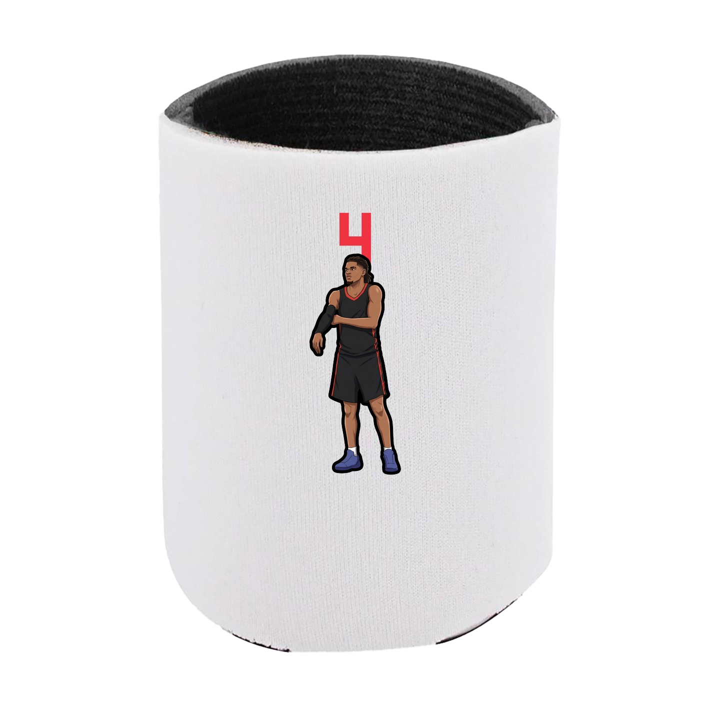 Can Holder — Number Top in White