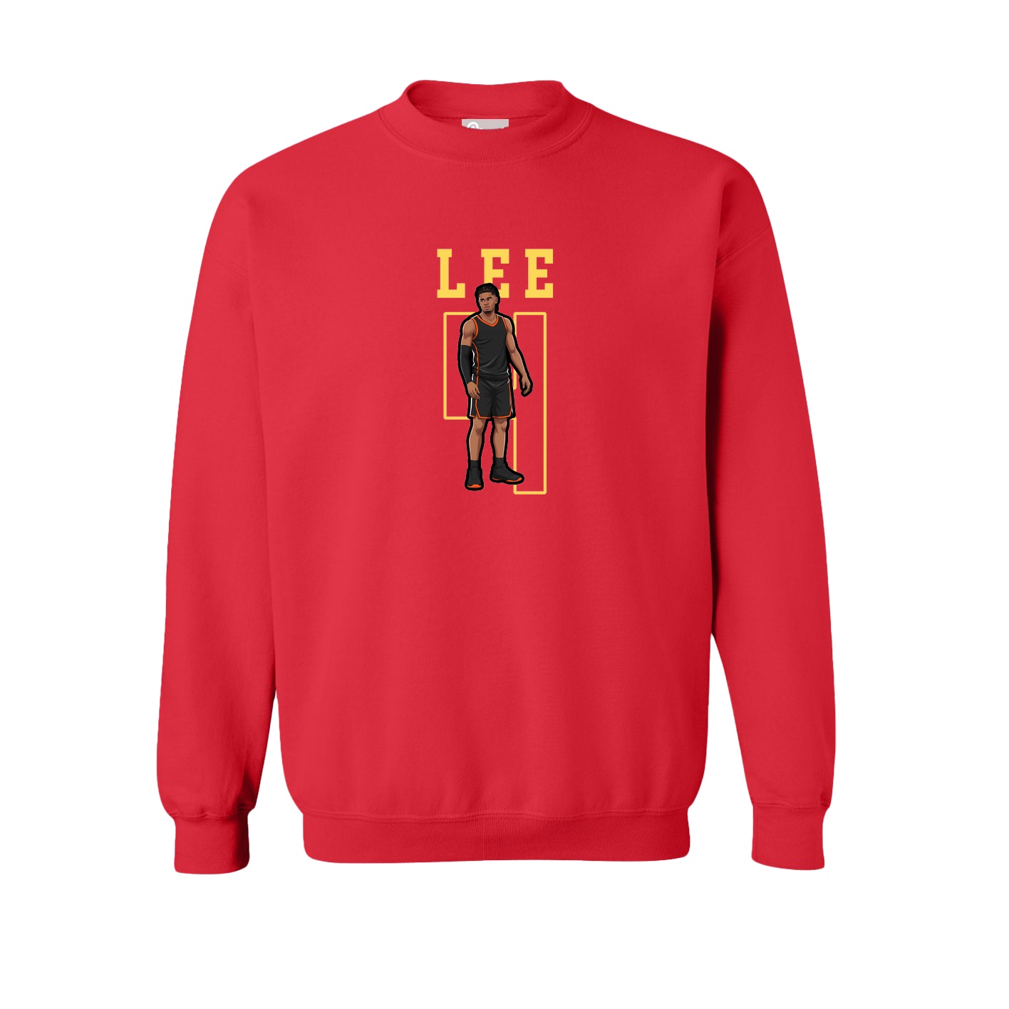Fleece Crew — Shirsey in Red