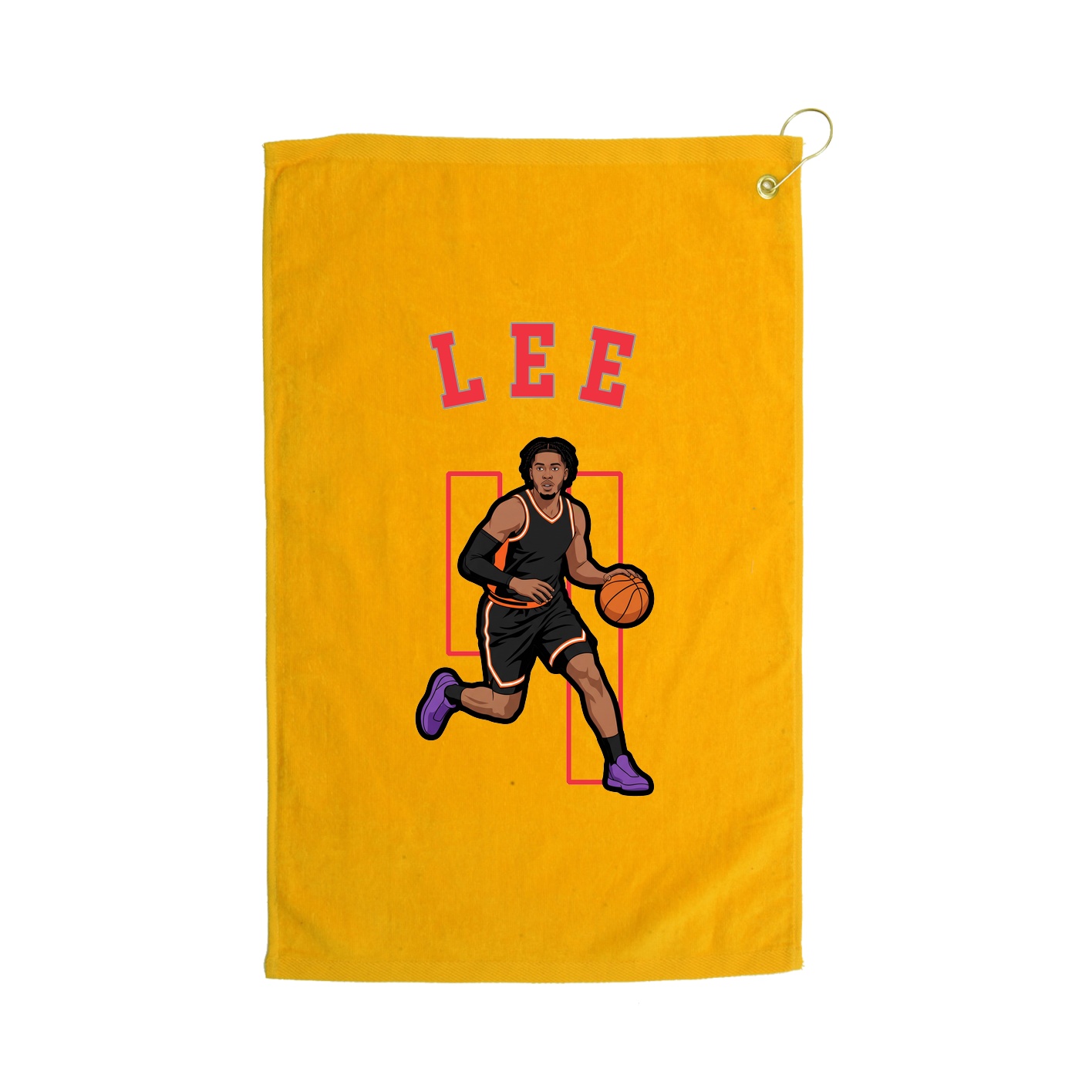 Golf Towel — Shirsey Arch in Gold