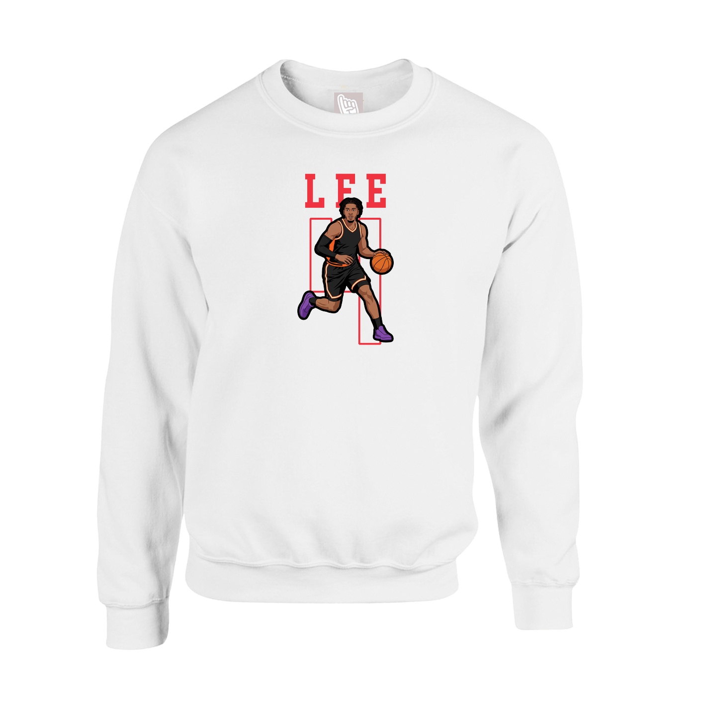 Fleece Crew — Shirsey in White