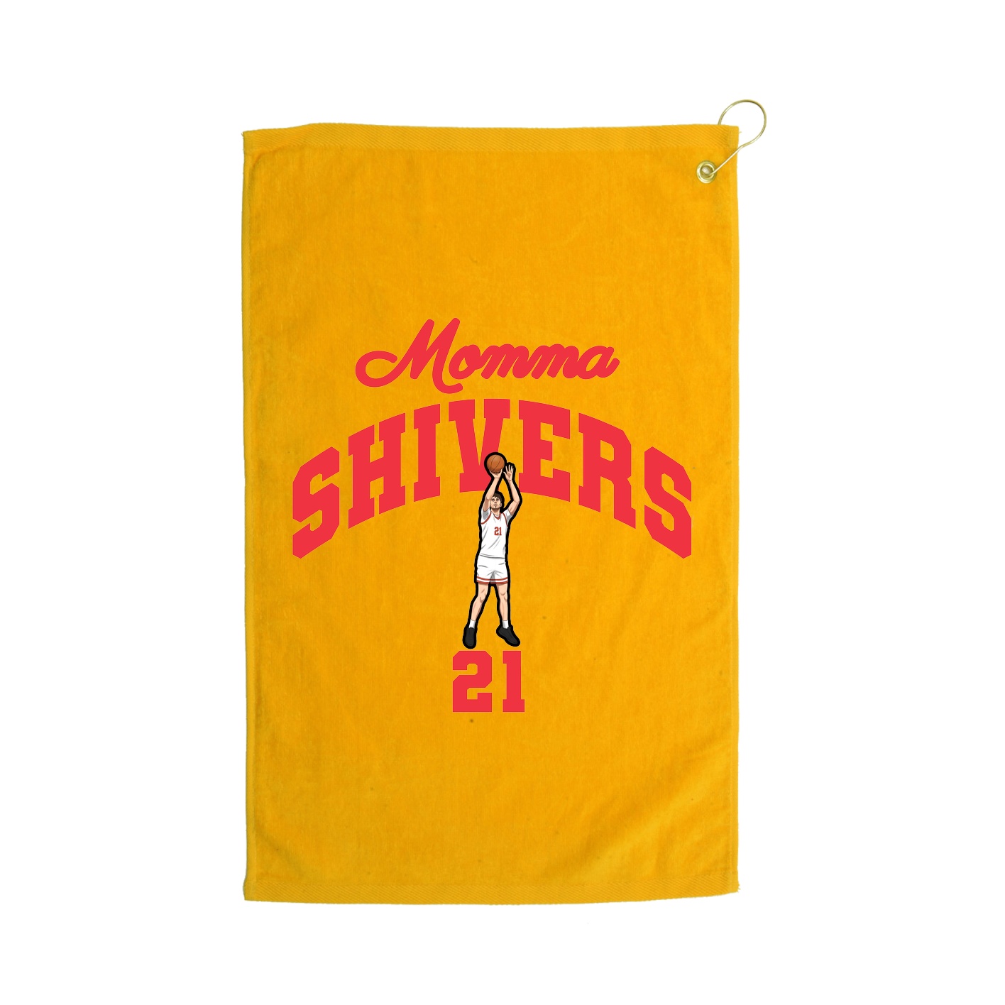 Golf Towel — Mothers Day Arch in Gold
