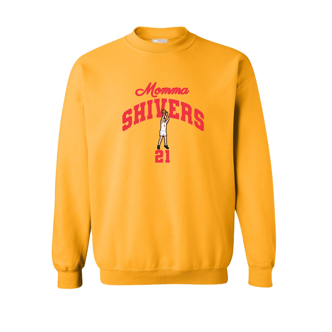 Fleece Crew — Mothers Day Arch in Gold