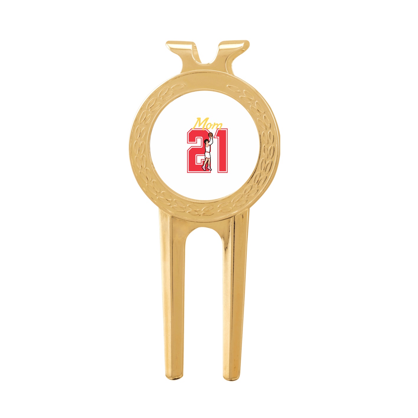 Divot Tool with Ball Marker — Mothers Day Shirsey in Classic