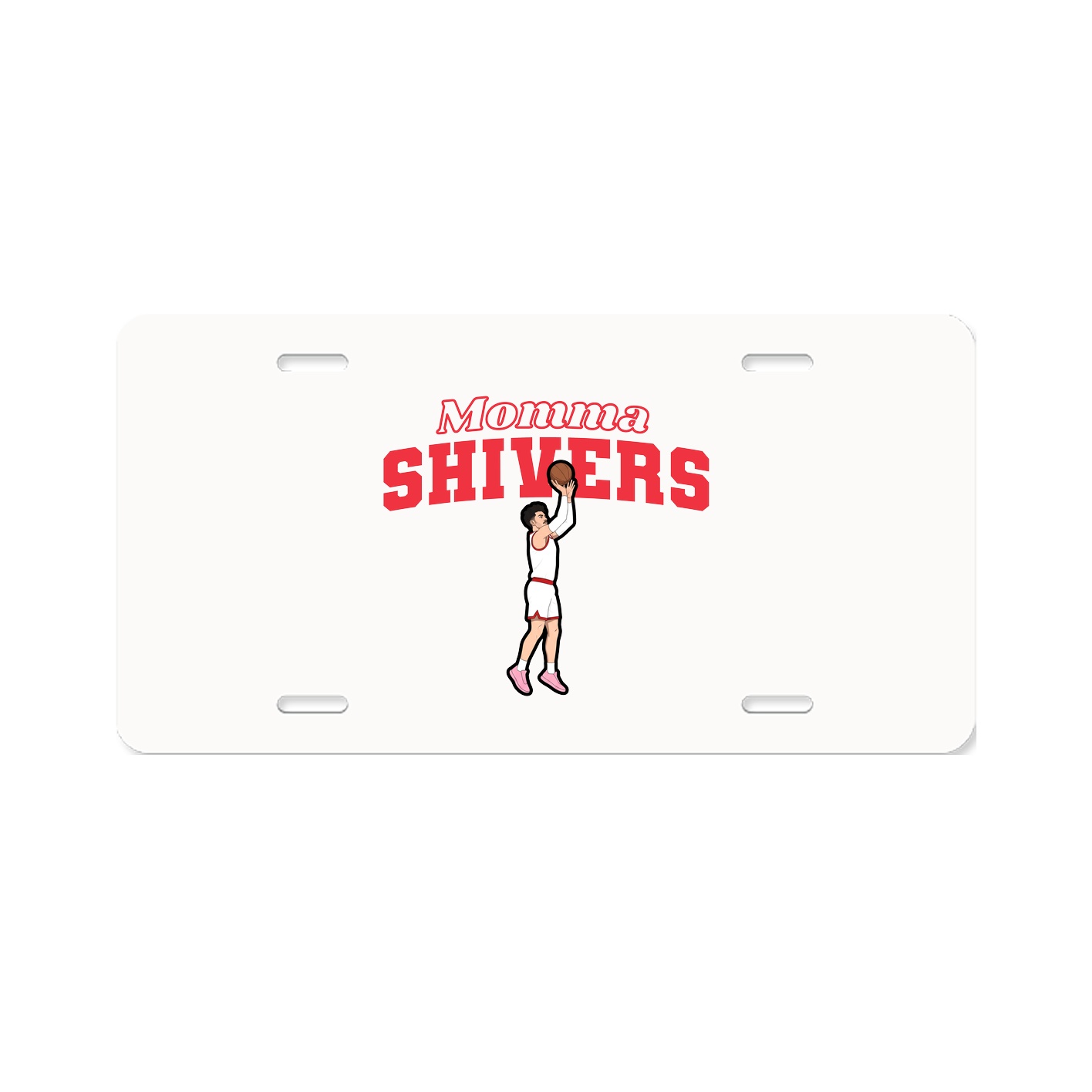 License Plate — Mothers Day Block in Classic