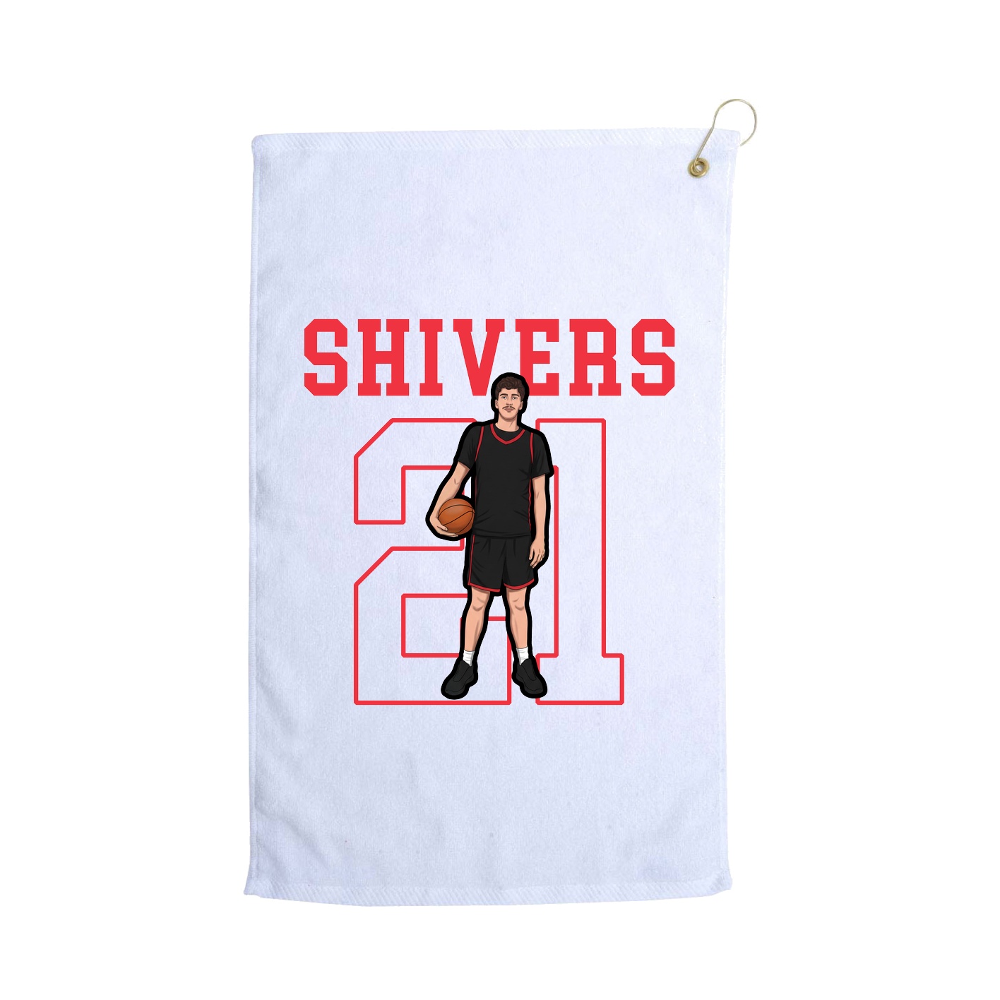 Golf Towel — Shirsey in White