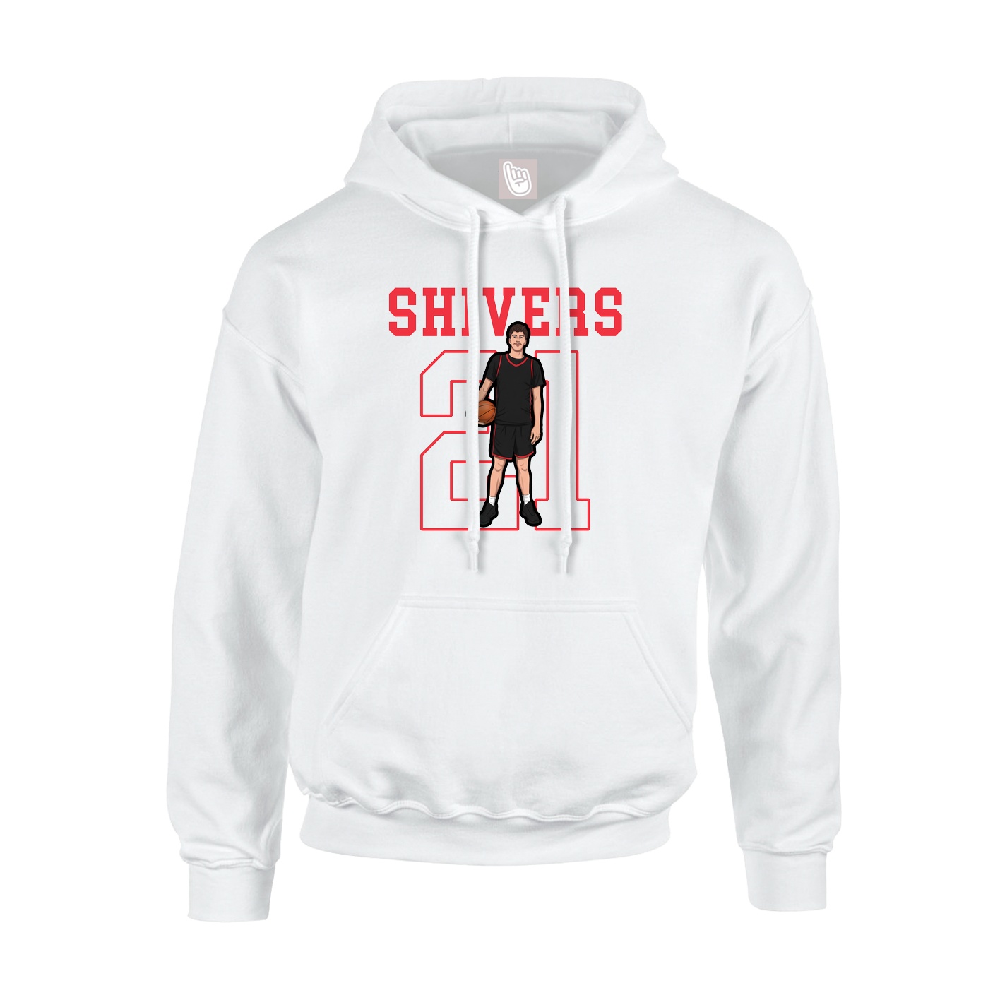 Youth Hoodie — Shirsey in White