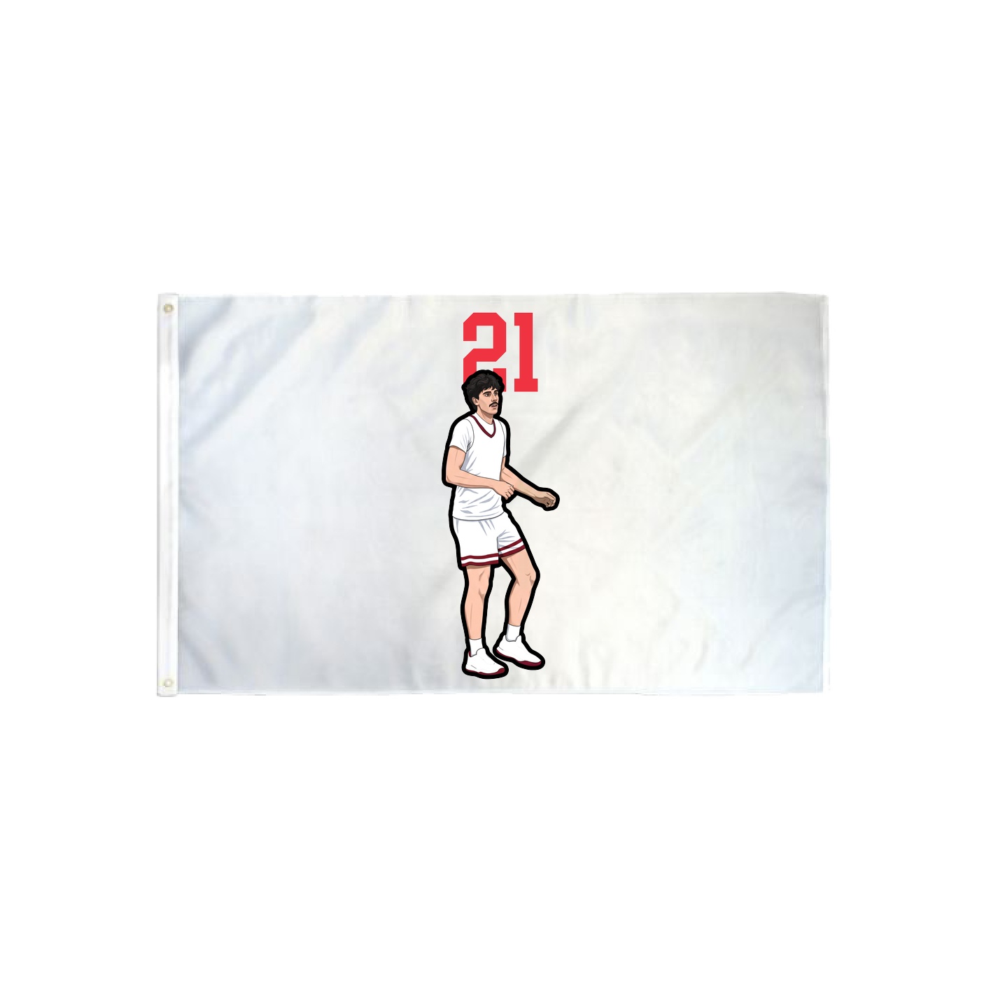 3x5 Flag — Number Top in Classic