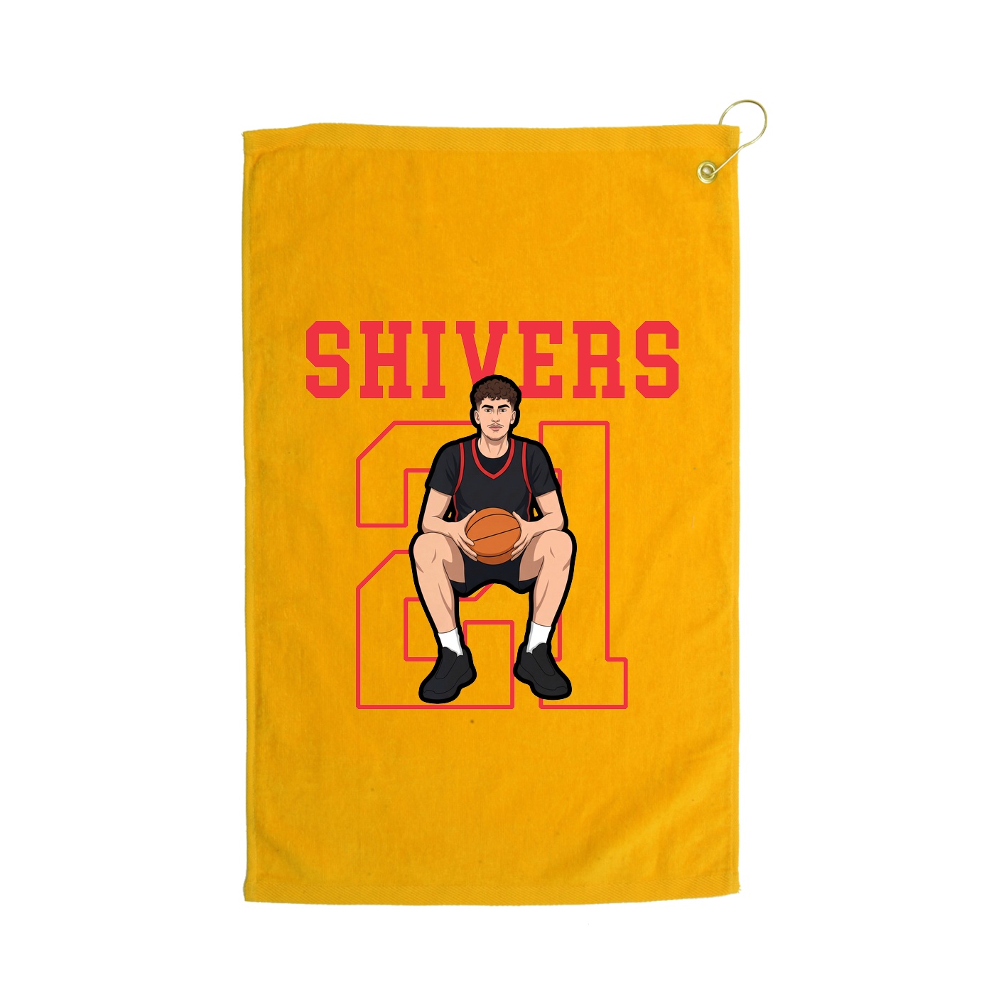 Golf Towel — Shirsey in Gold