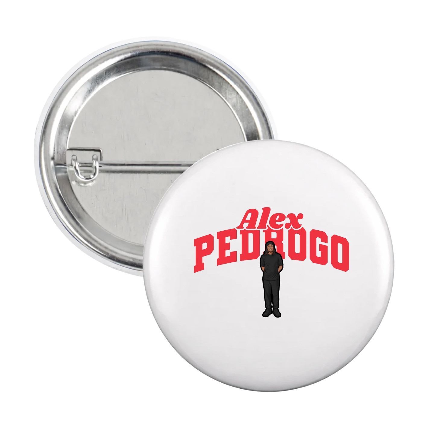 Game Day Button — Signature Arch in White