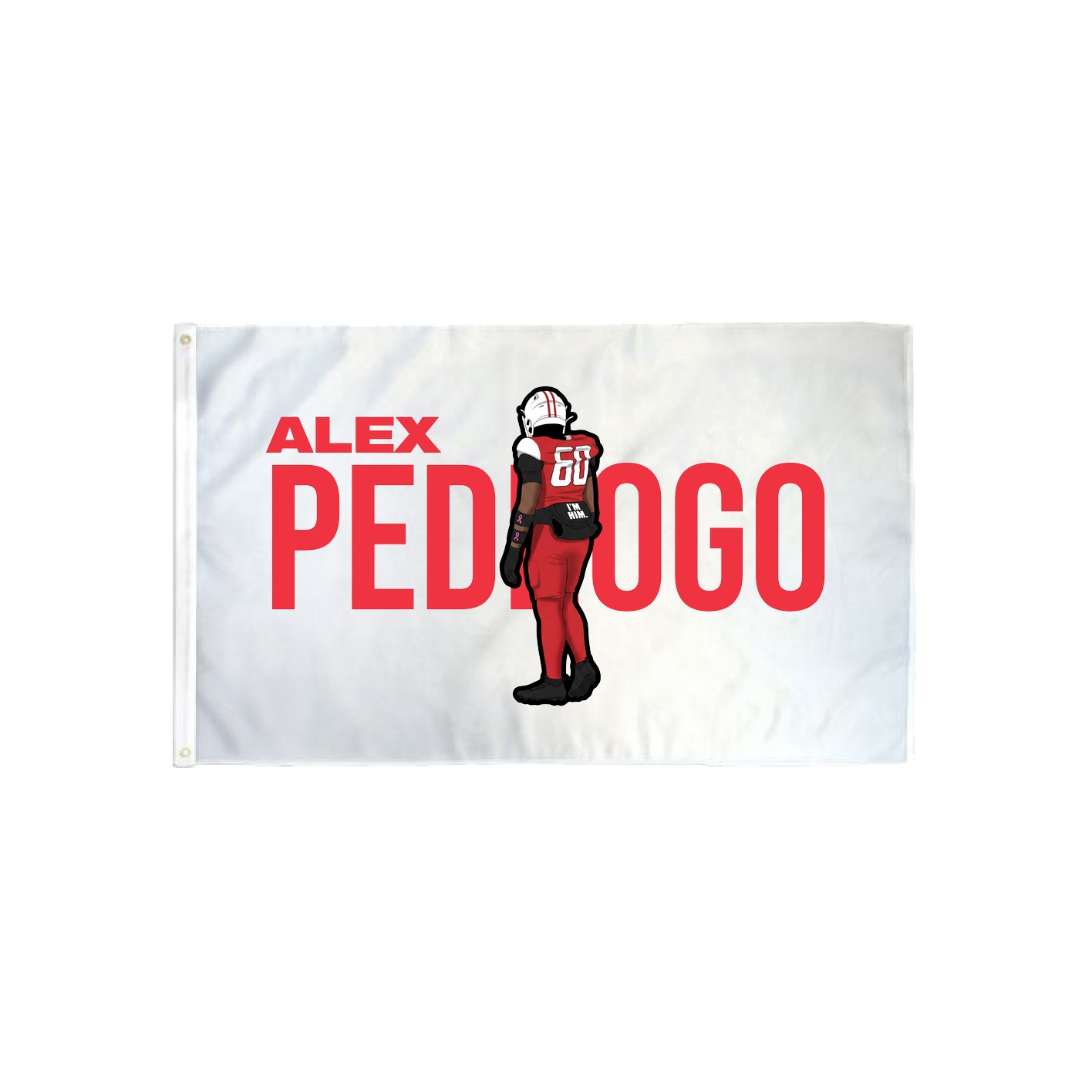 3x5 Flag — Player Name in Classic