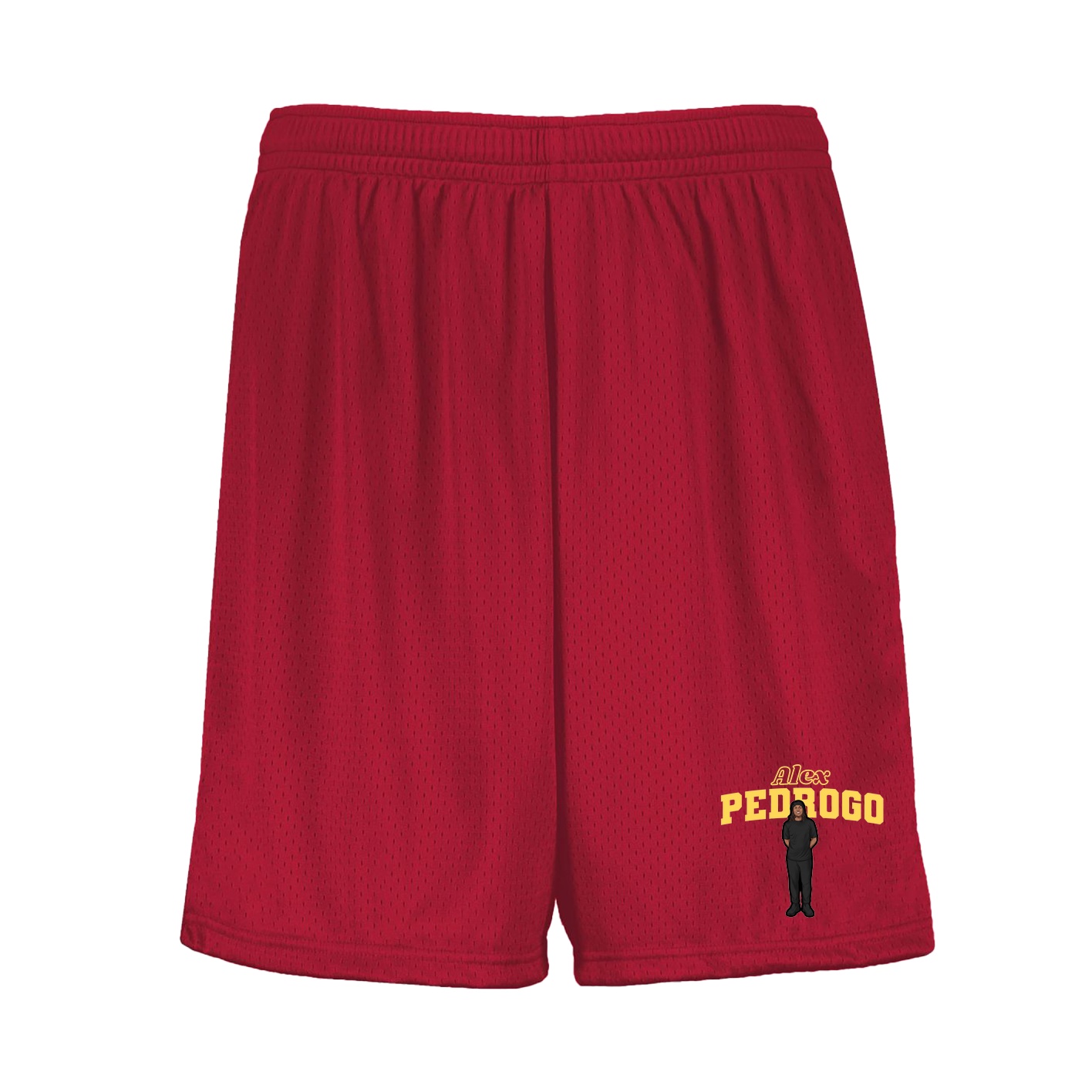 Shorts — Name Arch in Red