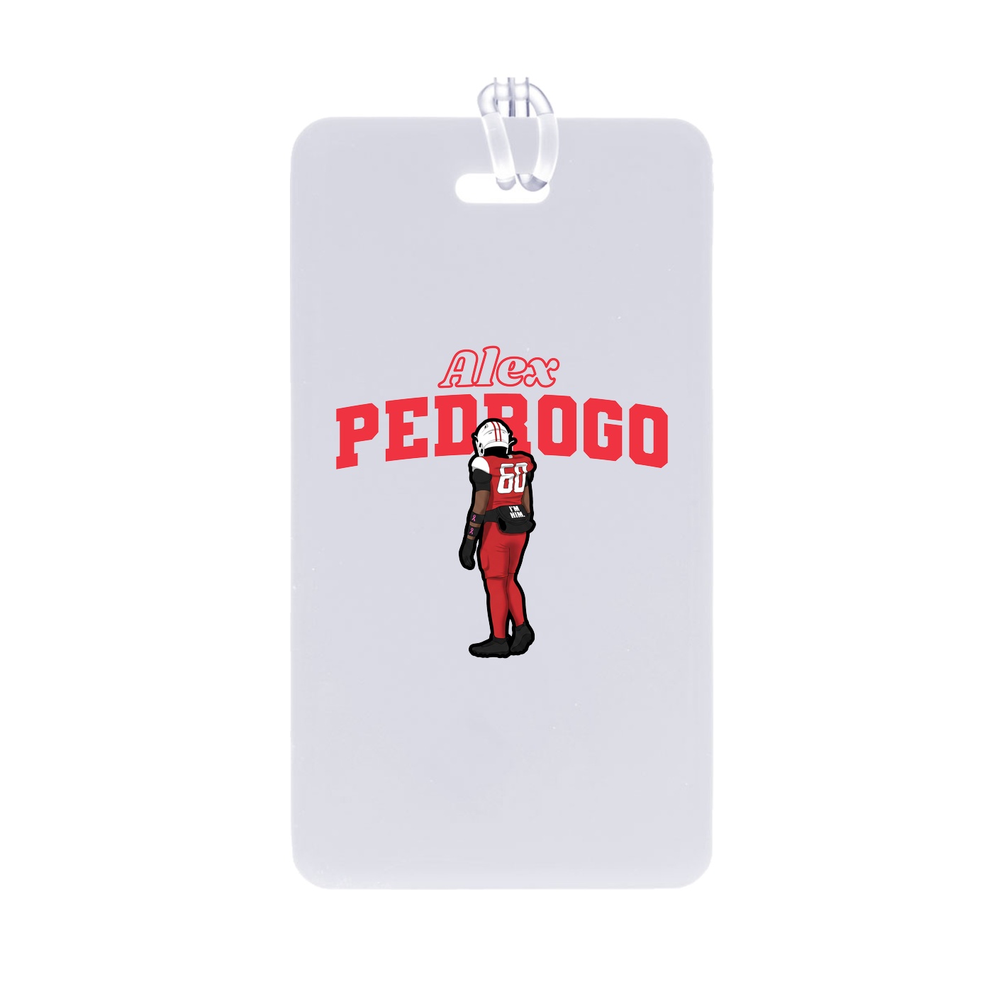 Bag Tag — Name Arch in Classic
