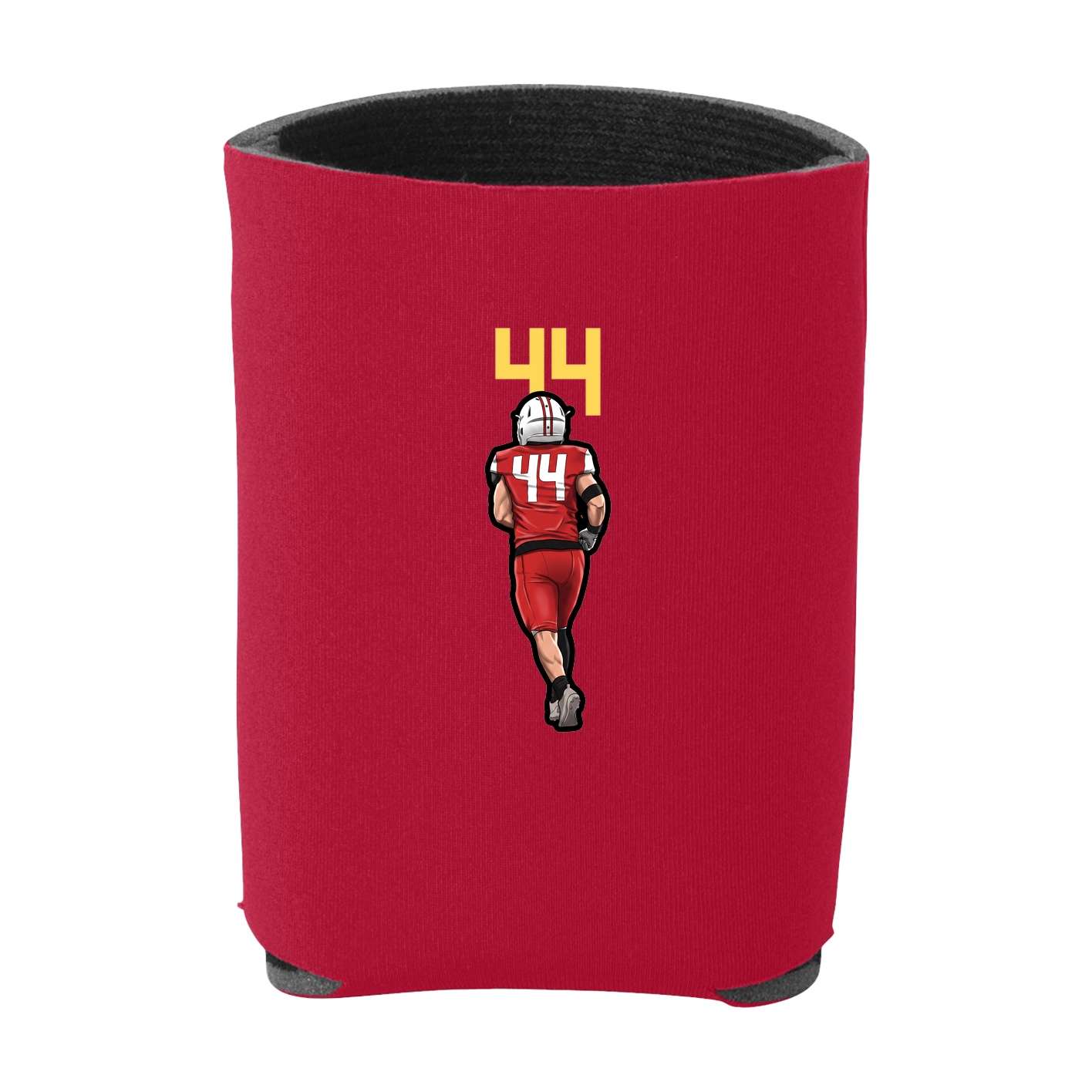 Can Holder — Number Top in Red