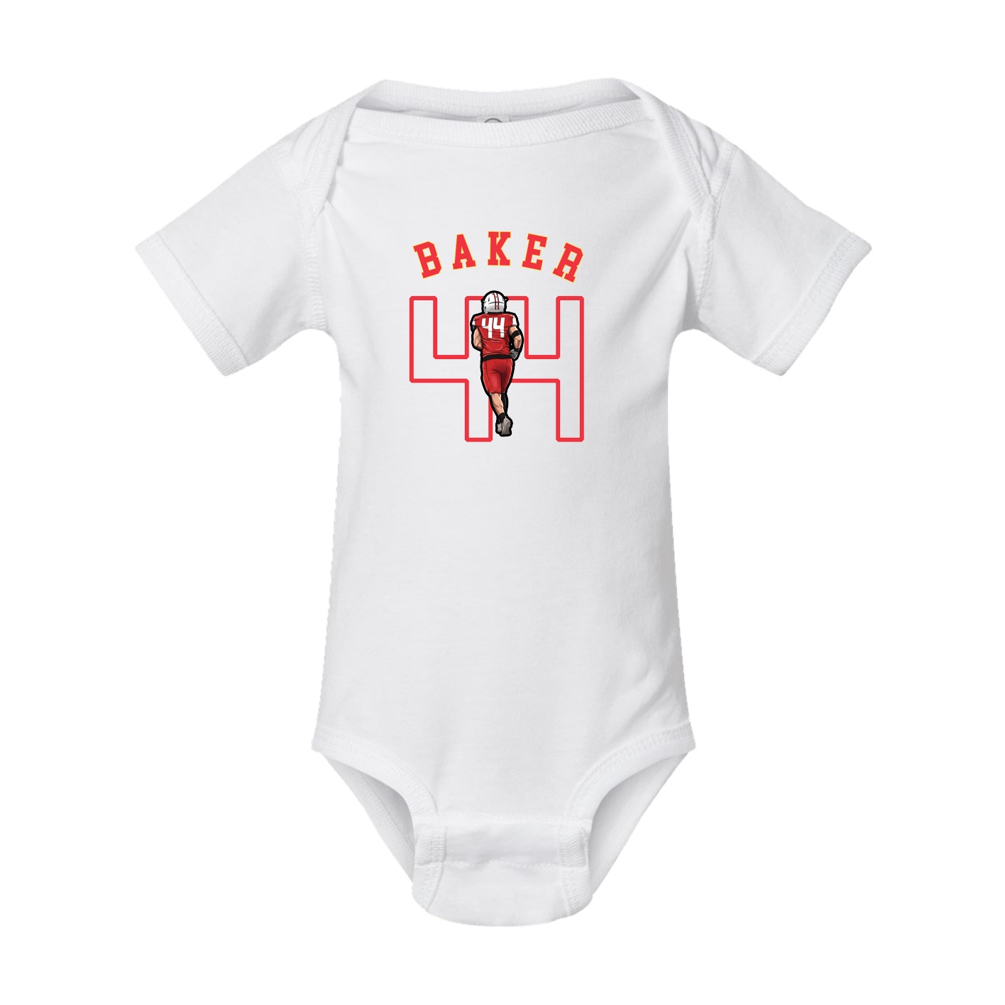 Baby Onesie — Shirsey Arch in White