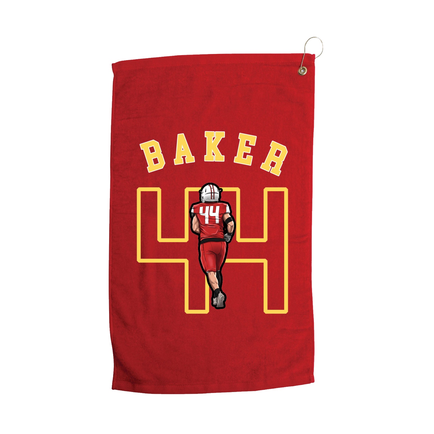 Golf Towel — Shirsey Arch in Red