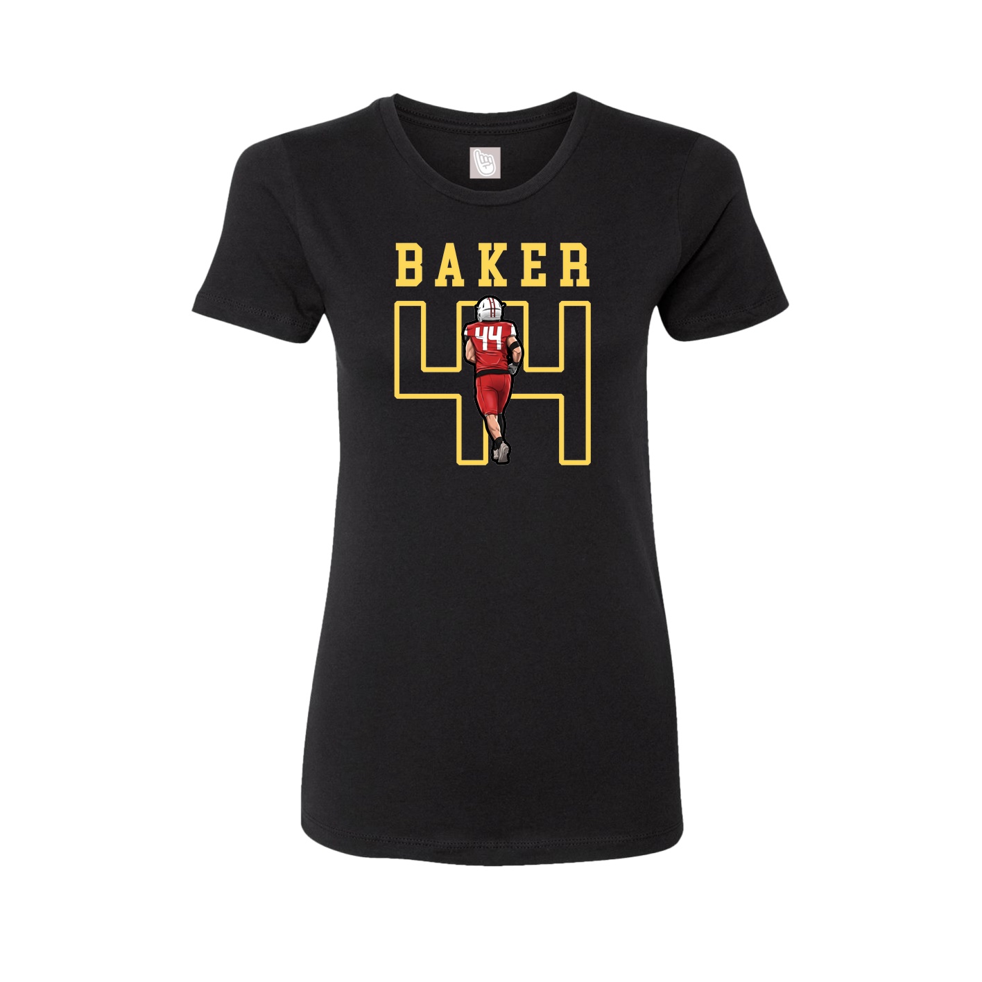 Fitted Women's Tee — Shirsey in Black