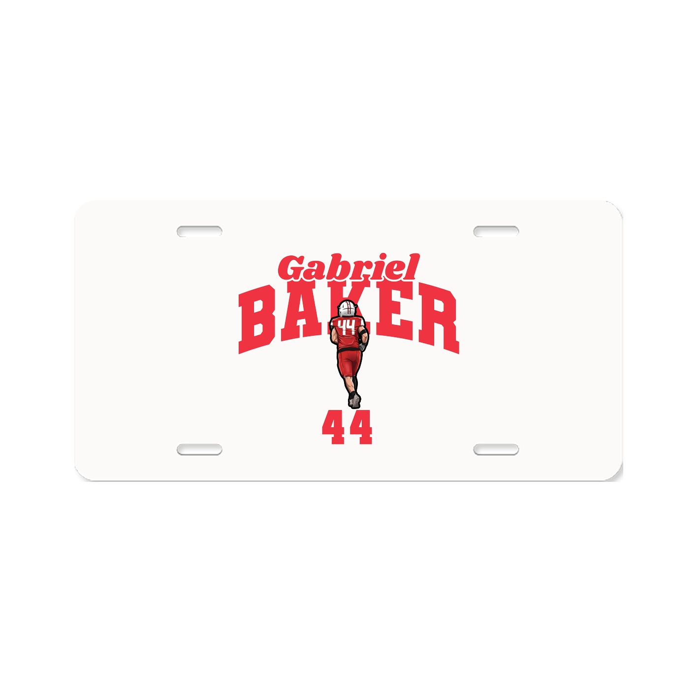 License Plate — Signature Arch in Classic