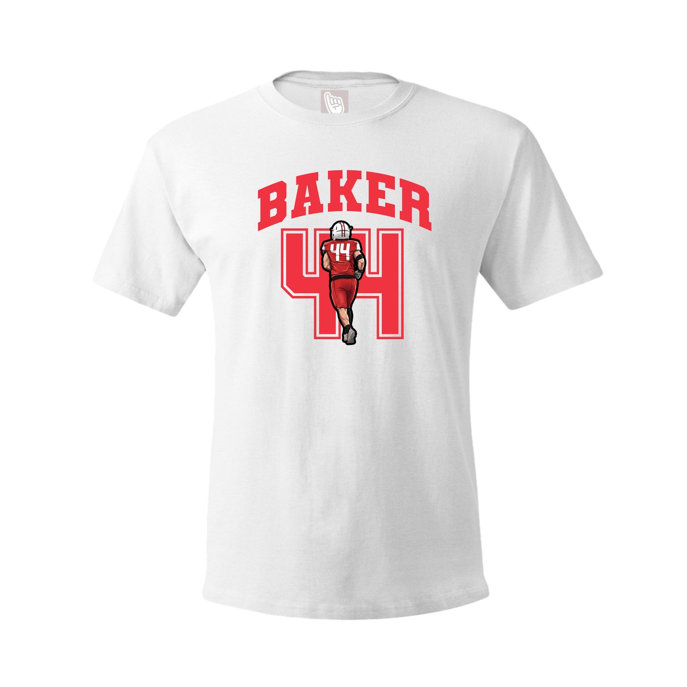 Tee — Number in White