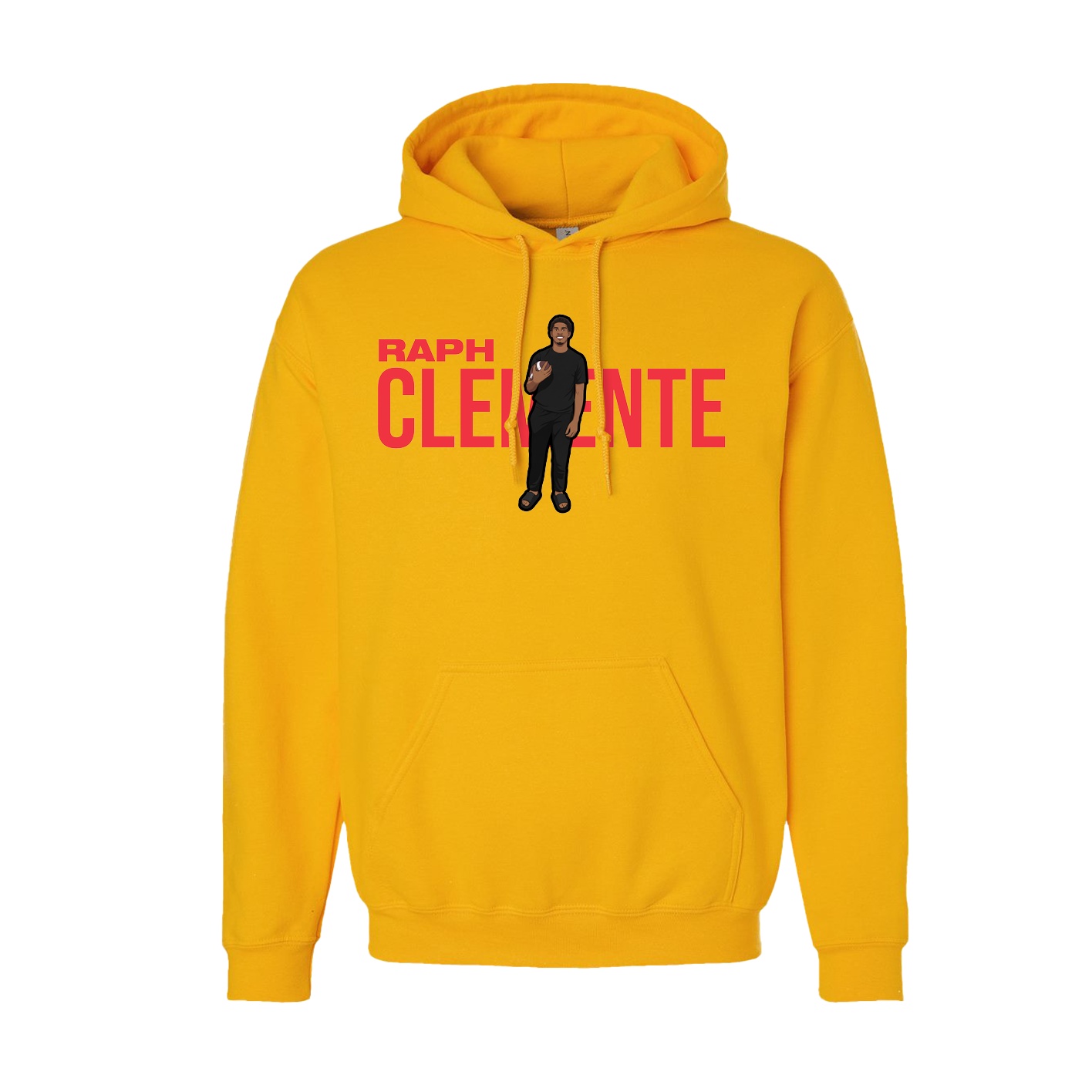 Youth Hoodie — Player Name in Gold