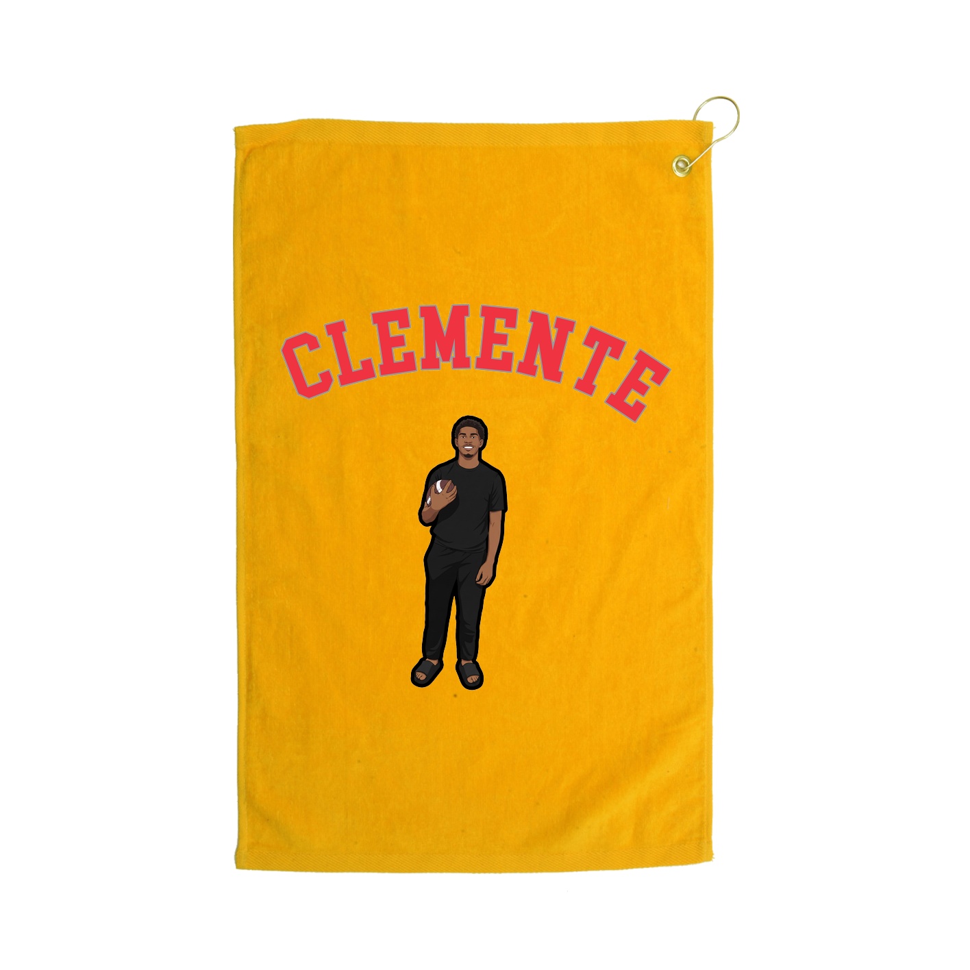Golf Towel — Shirsey Arch in Gold
