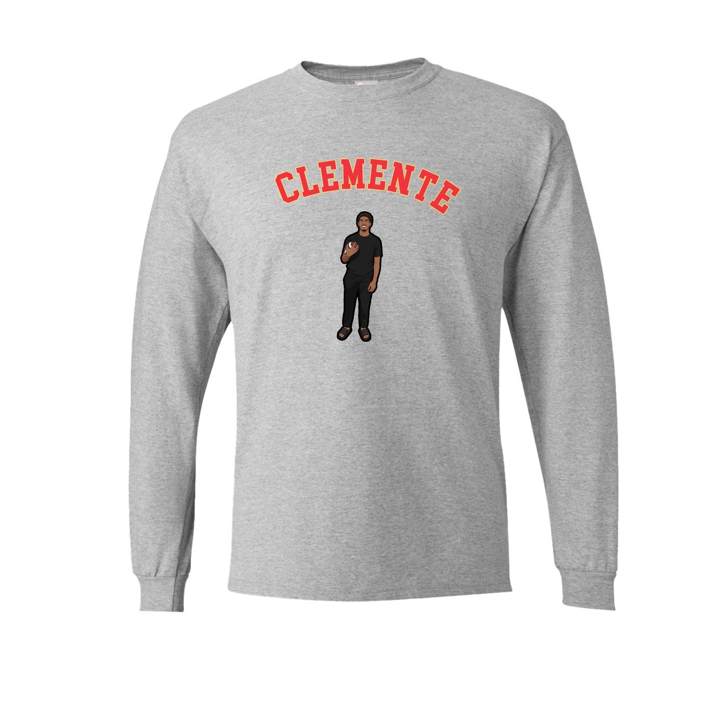 Long Sleeve Tee — Shirsey Arch in Grey