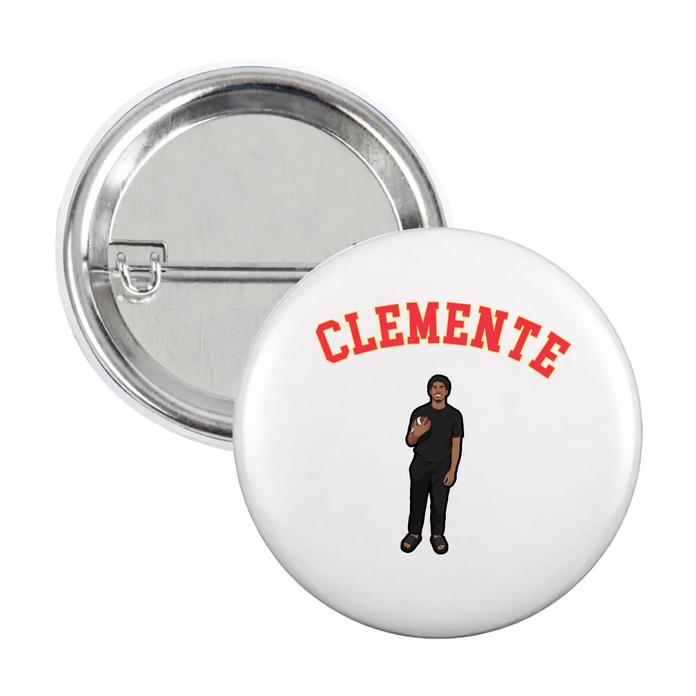 Game Day Button — Shirsey Arch in White